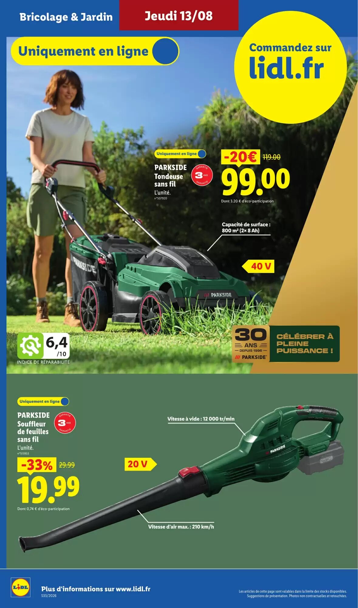 Prospectus promotionnel Lidl valable à partir du 13/08/2026 - Page 6.