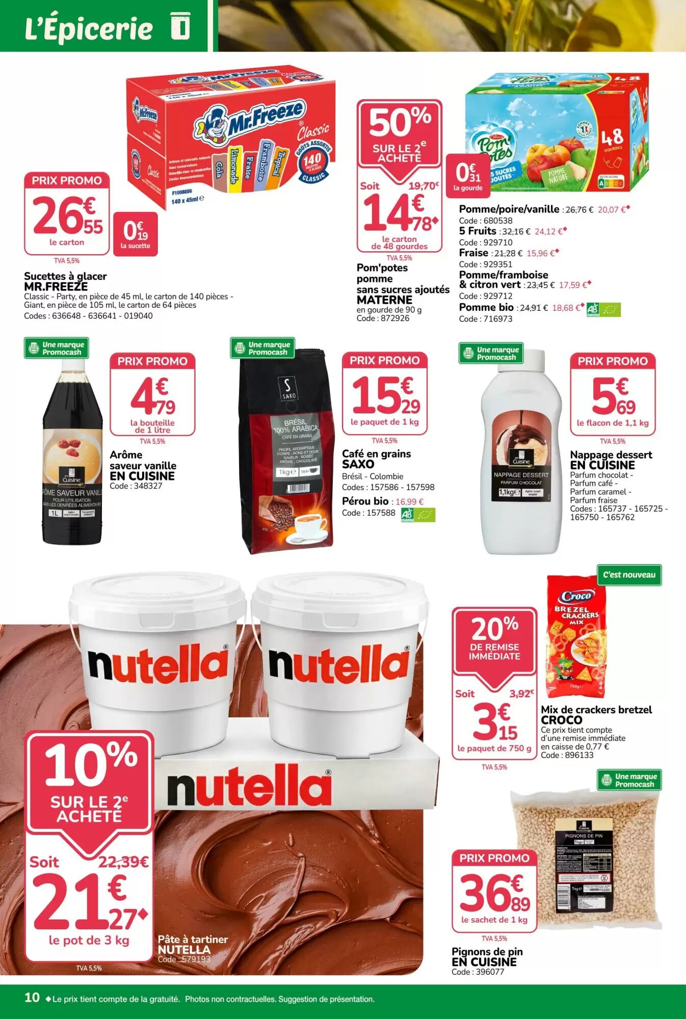 Prospectus promotionnel Promocash valable à partir du 13/08/2026 - Page 10.
