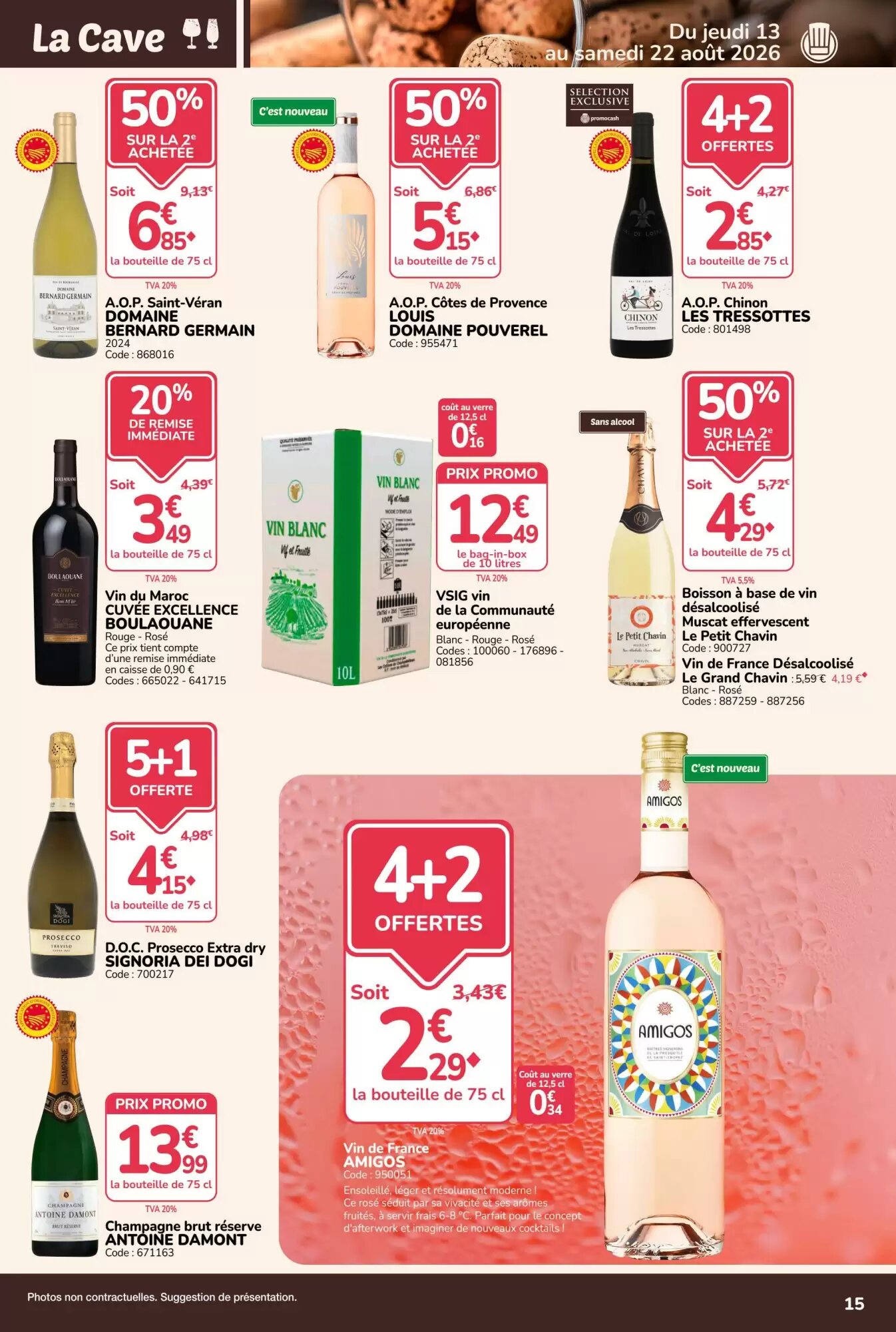 Prospectus promotionnel Promocash valable à partir du 13/08/2026 - Page 15.