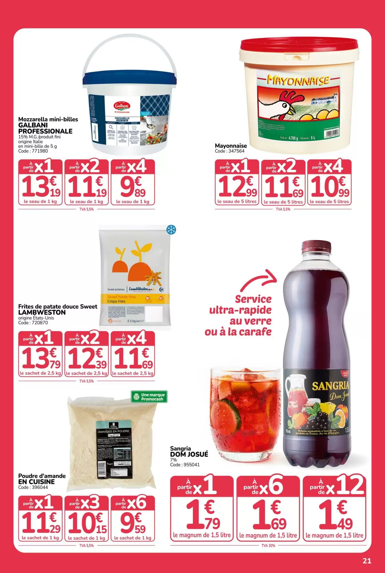 Prospectus promotionnel Promocash valable à partir du 13/08/2026 - Page 21.
