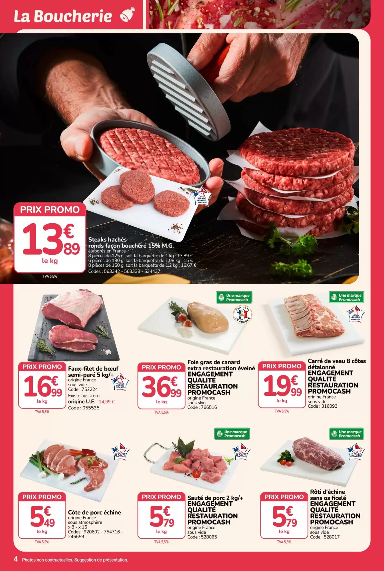 Prospectus promotionnel Promocash valable à partir du 13/08/2026 - Page 4.