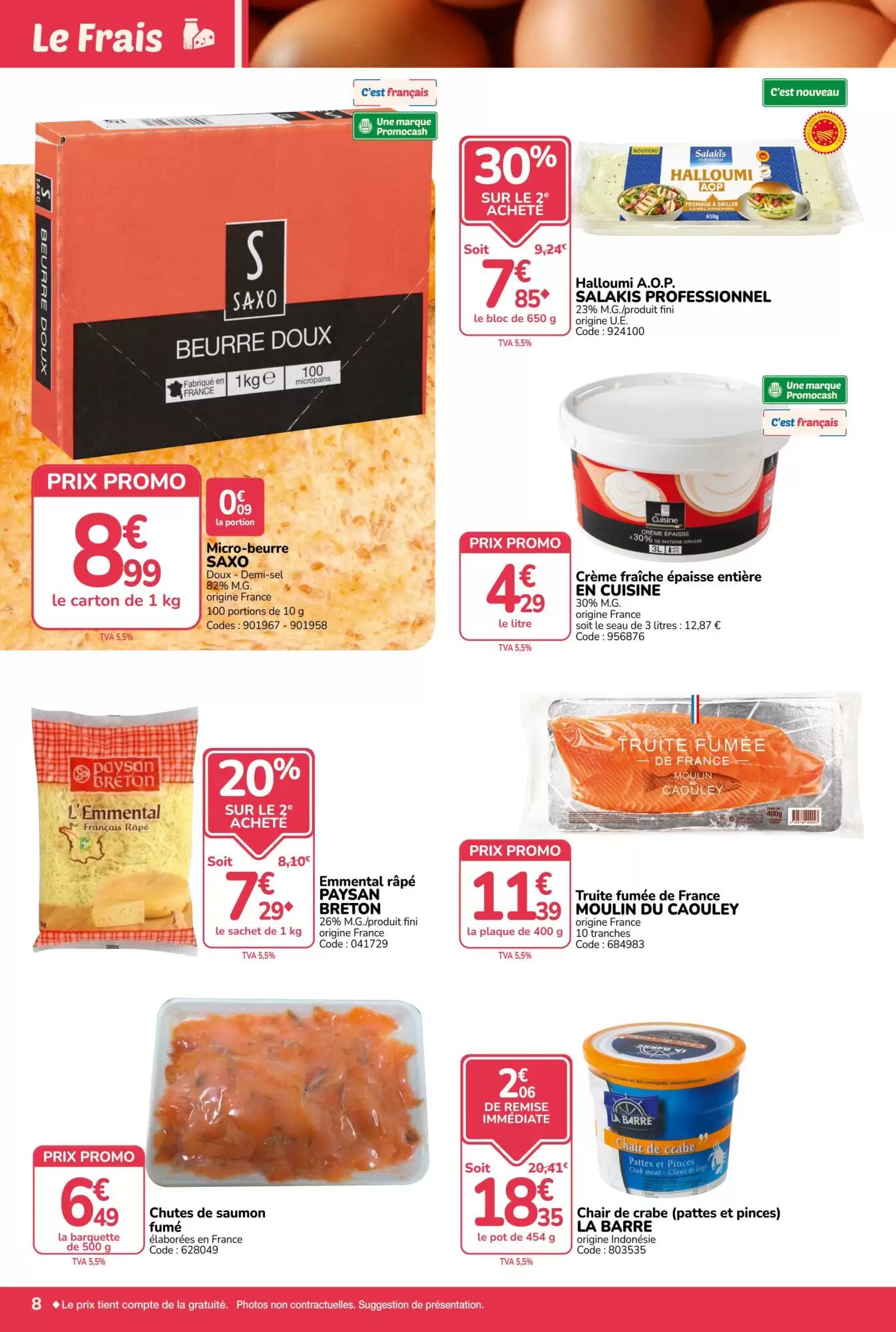 Prospectus promotionnel Promocash valable à partir du 13/08/2026 - Page 8.