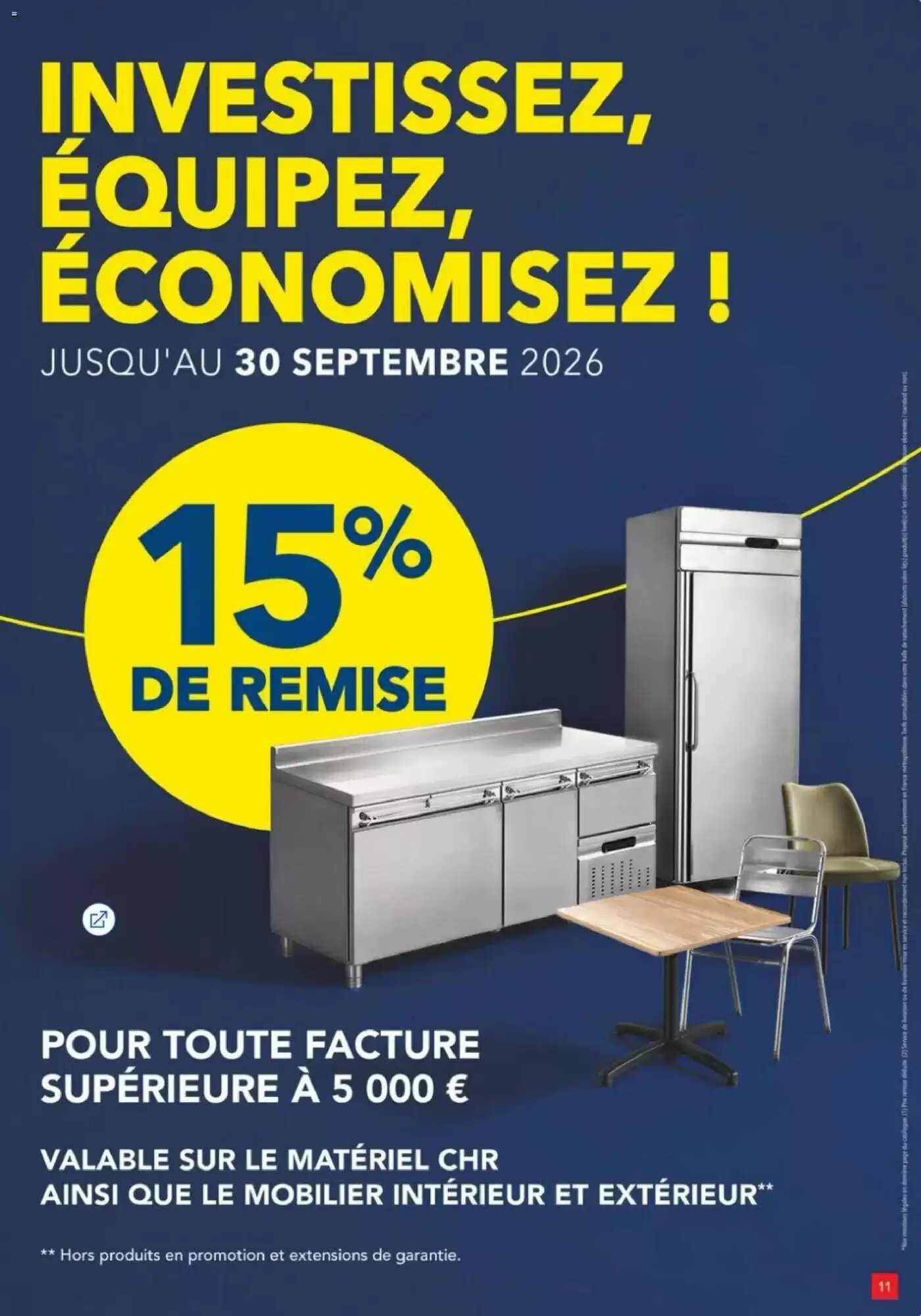 Prospectus promotionnel METRO valable à partir du 13/08/2026 - Page 11.