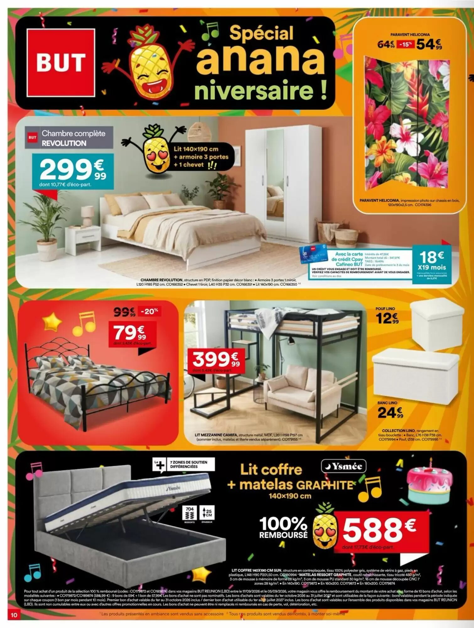 Prospectus promotionnel BUT valable à partir du 13/08/2026 - Page 10.