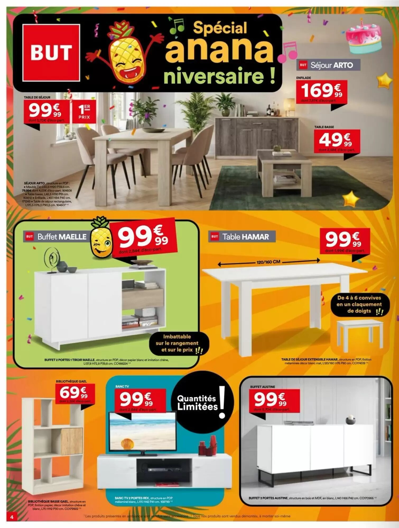 Prospectus promotionnel BUT valable à partir du 13/08/2026 - Page 4.