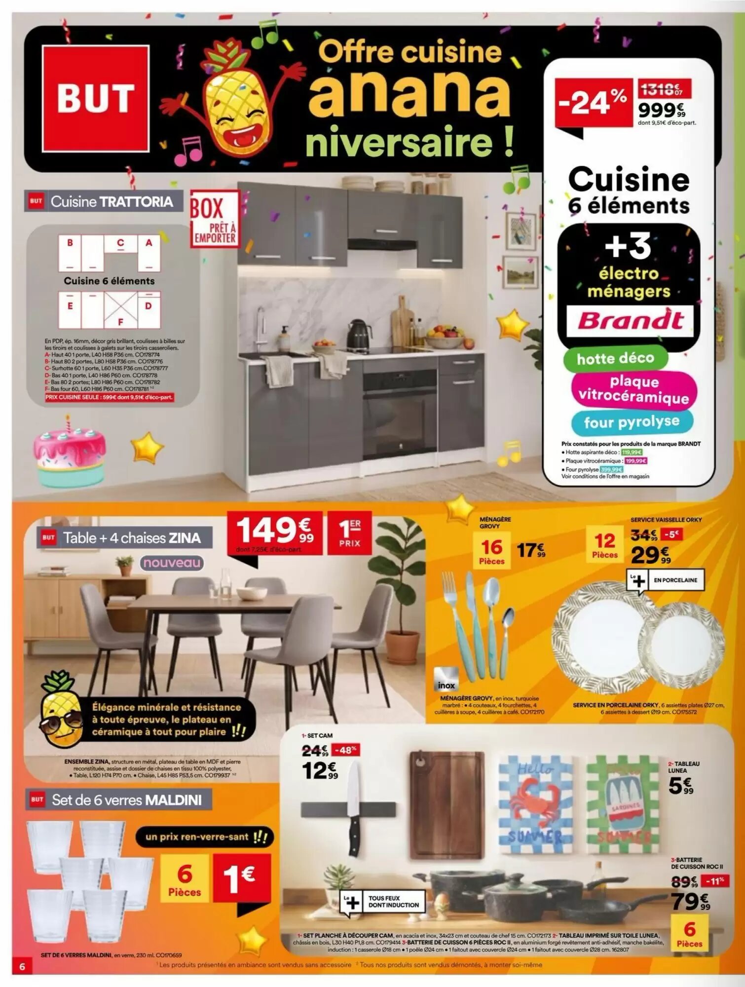 Prospectus promotionnel BUT valable à partir du 13/08/2026 - Page 6.