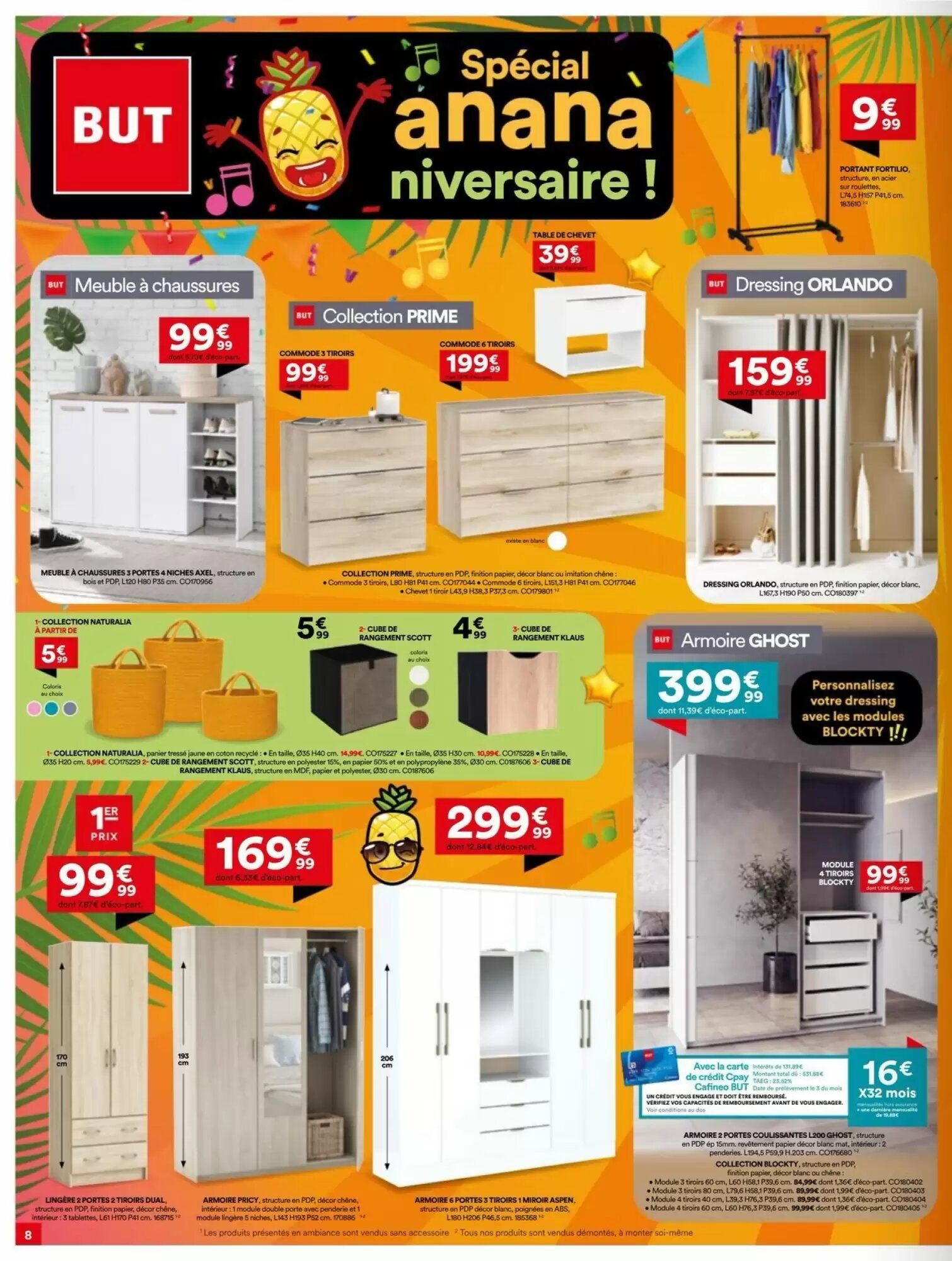 Prospectus promotionnel BUT valable à partir du 13/08/2026 - Page 8.