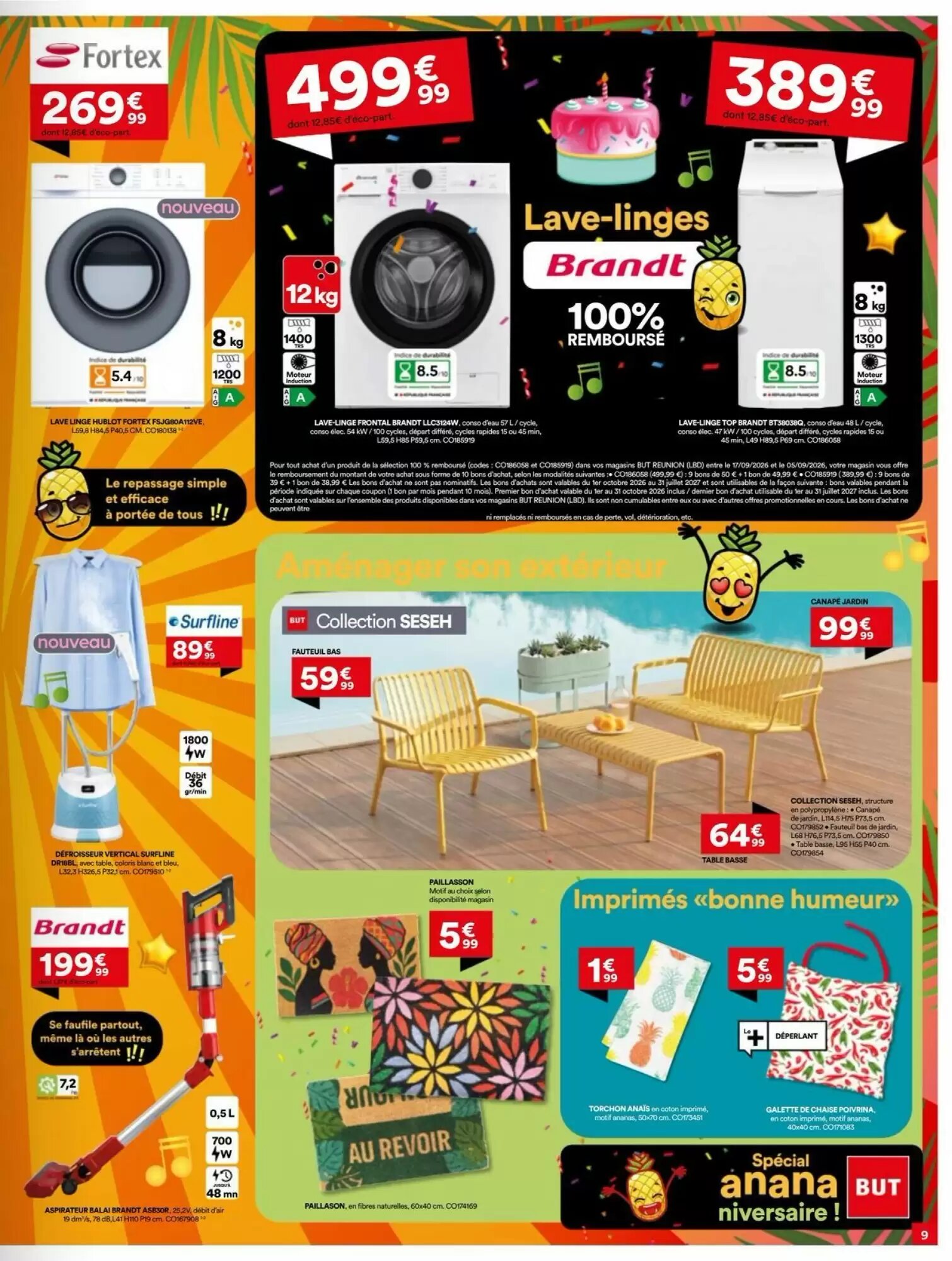 Prospectus promotionnel BUT valable à partir du 13/08/2026 - Page 9.