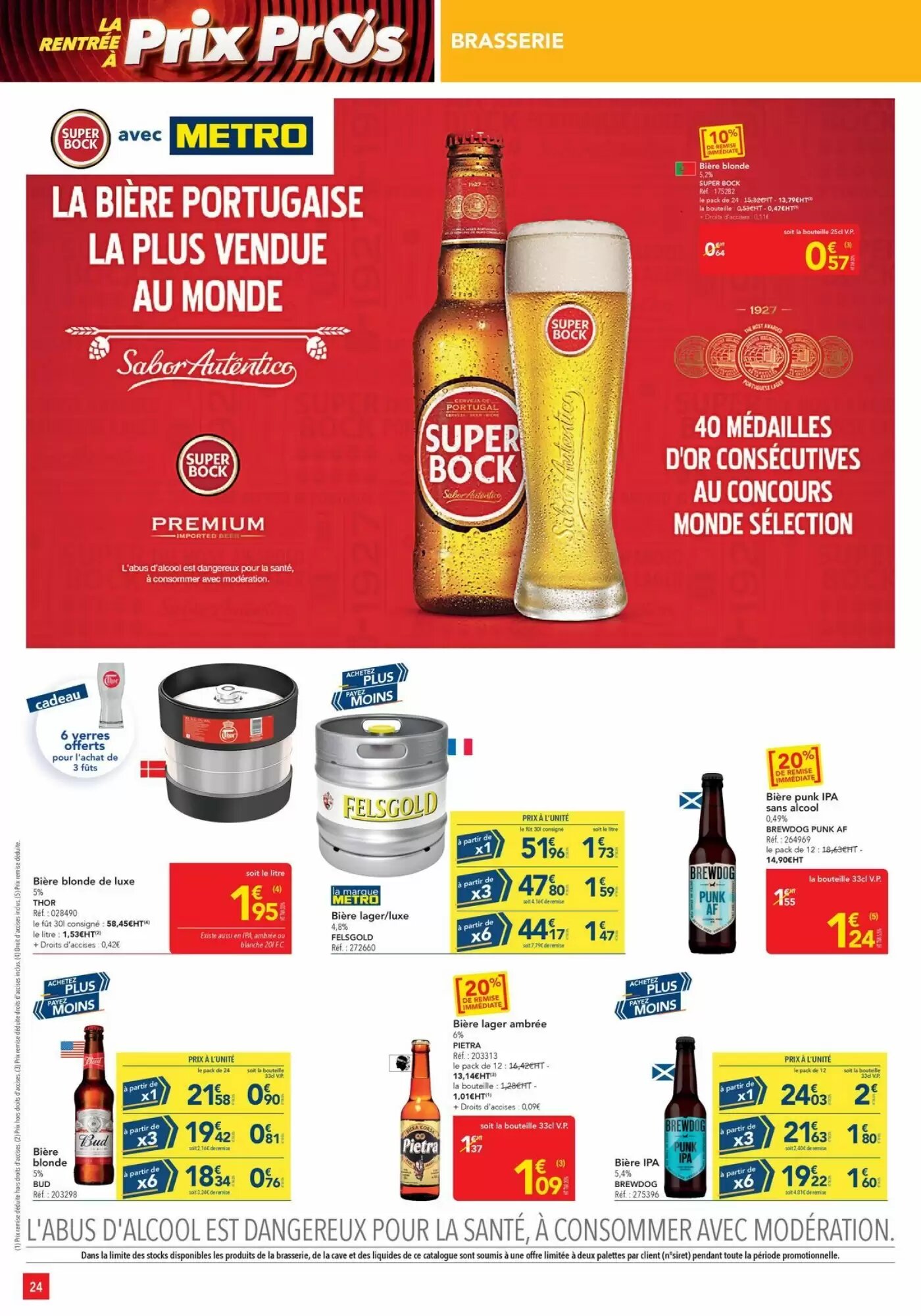 Prospectus promotionnel METRO valable à partir du 14/08/2026 - Page 24.