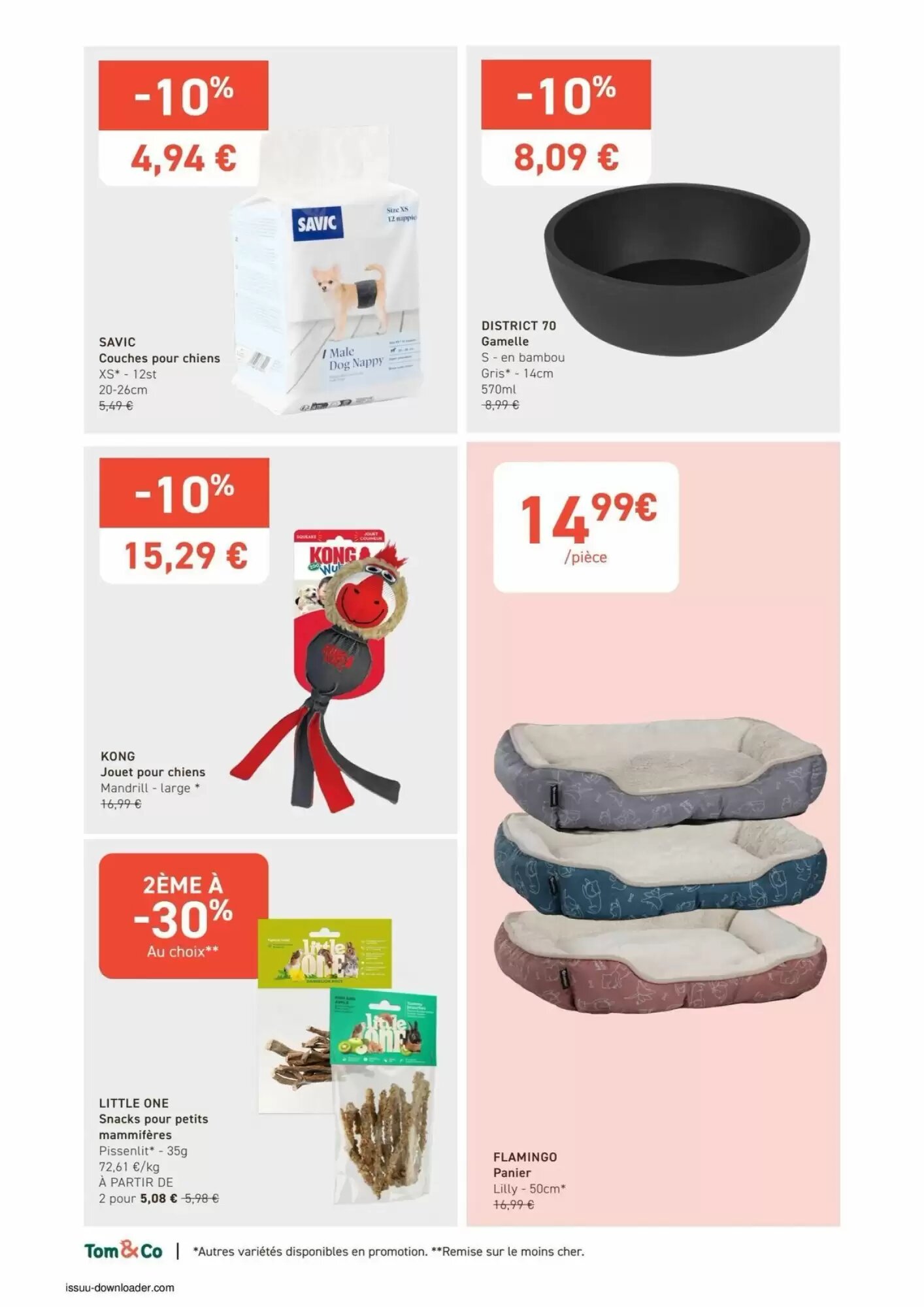 Prospectus promotionnel Tom&Co valable à partir du 14/08/2026 - Page 4.