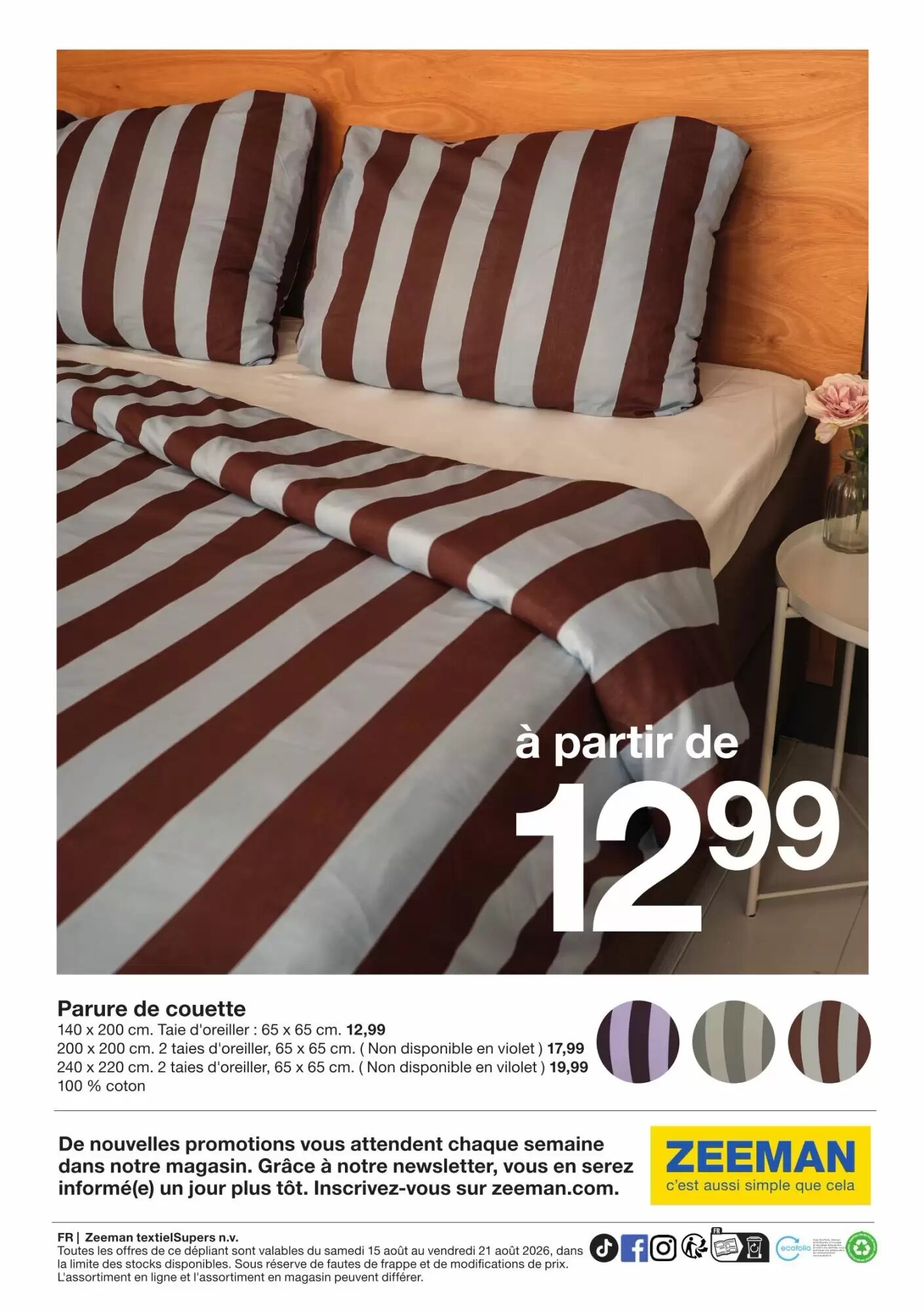 Prospectus promotionnel Zeeman valable à partir du 15/08/2026 - Page 5.