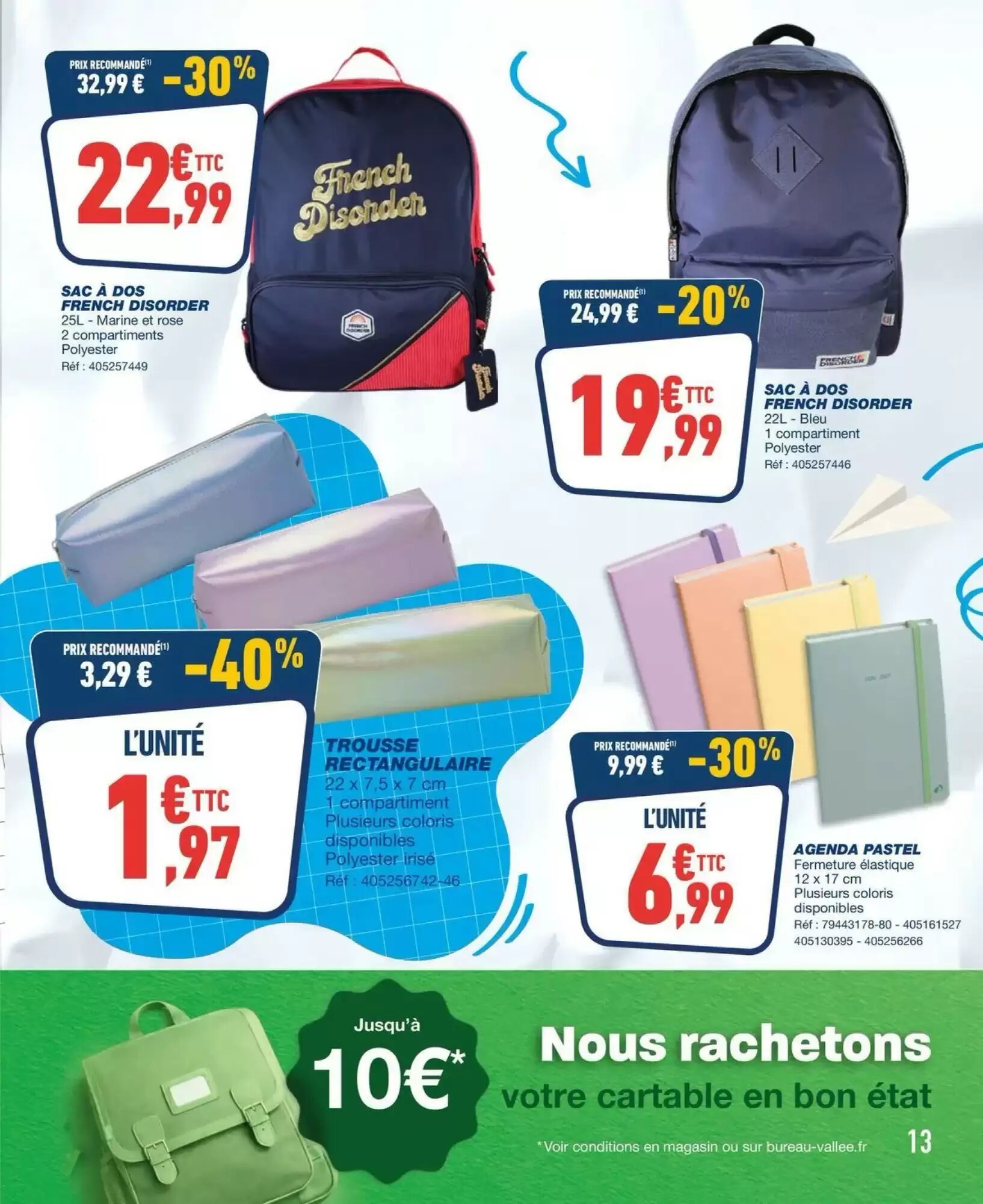 Prospectus promotionnel Bureau Vallée valable à partir du 16/08/2026 - Page 13.
