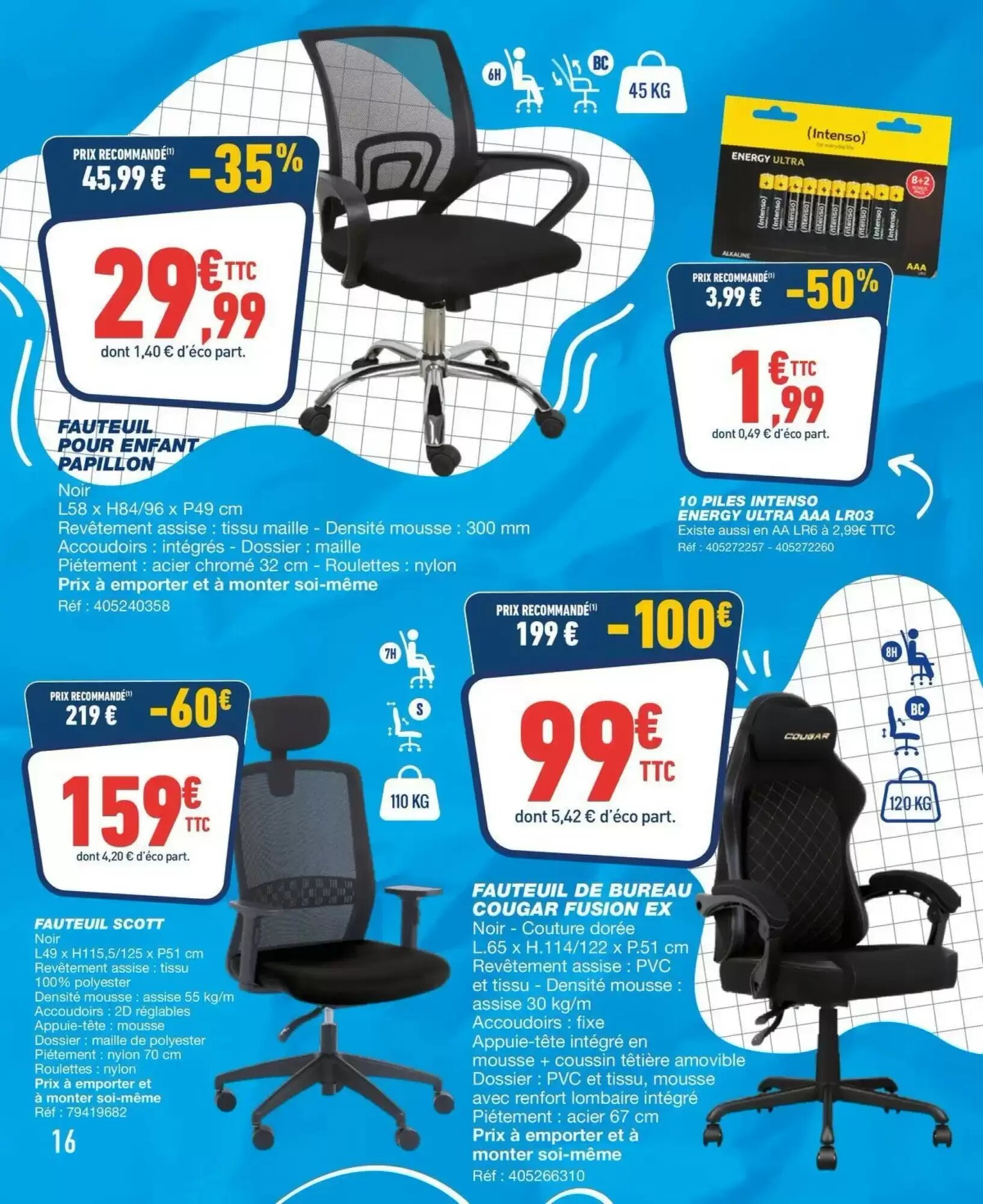 Prospectus promotionnel Bureau Vallée valable à partir du 16/08/2026 - Page 16.