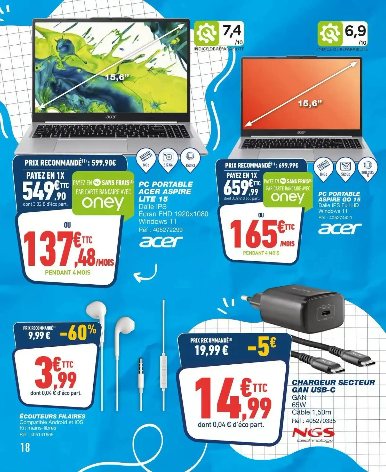 Prospectus promotionnel Bureau Vallée valable à partir du 16/08/2026 - Page 18.