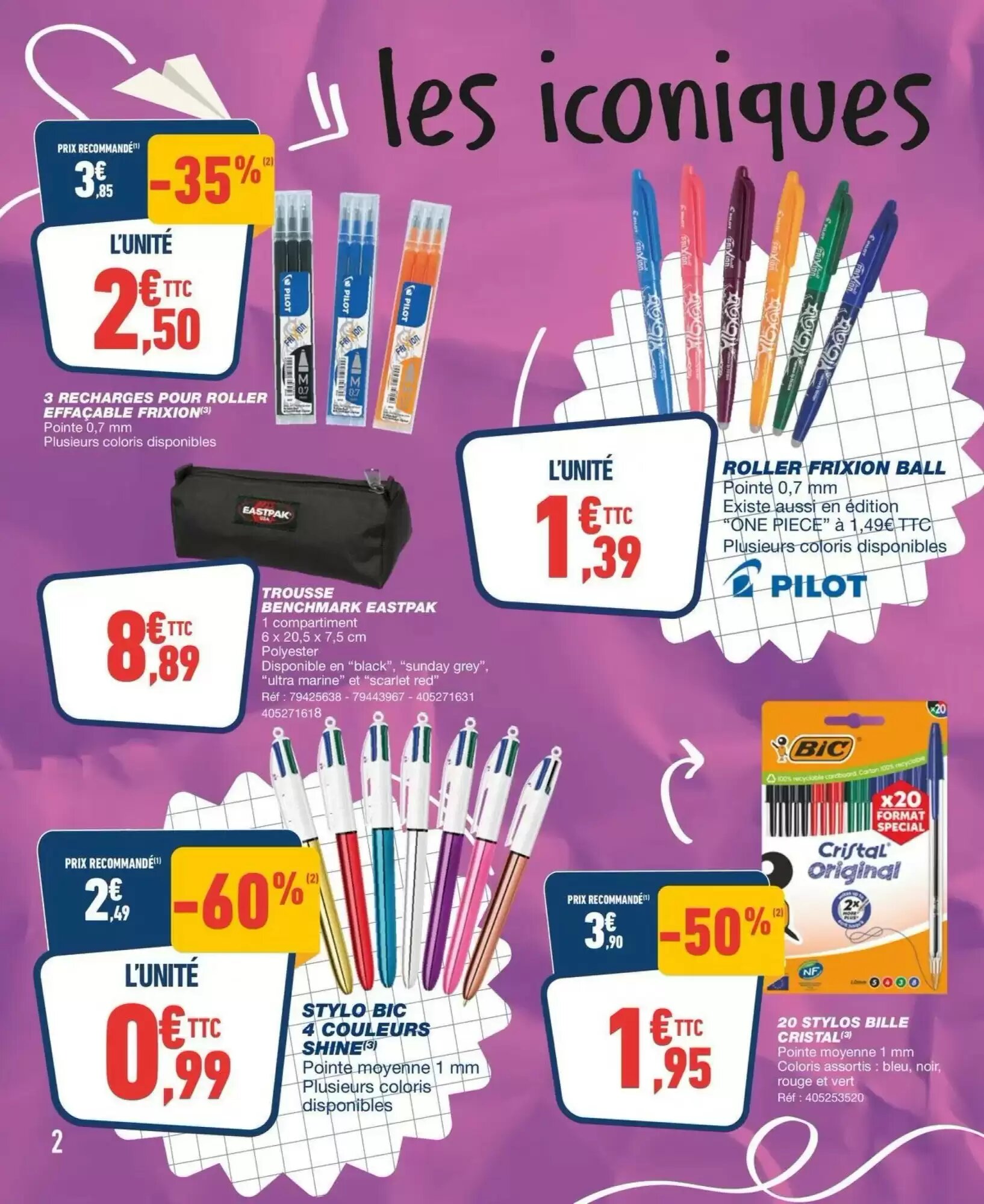 Prospectus promotionnel Bureau Vallée valable à partir du 16/08/2026 - Page 2.