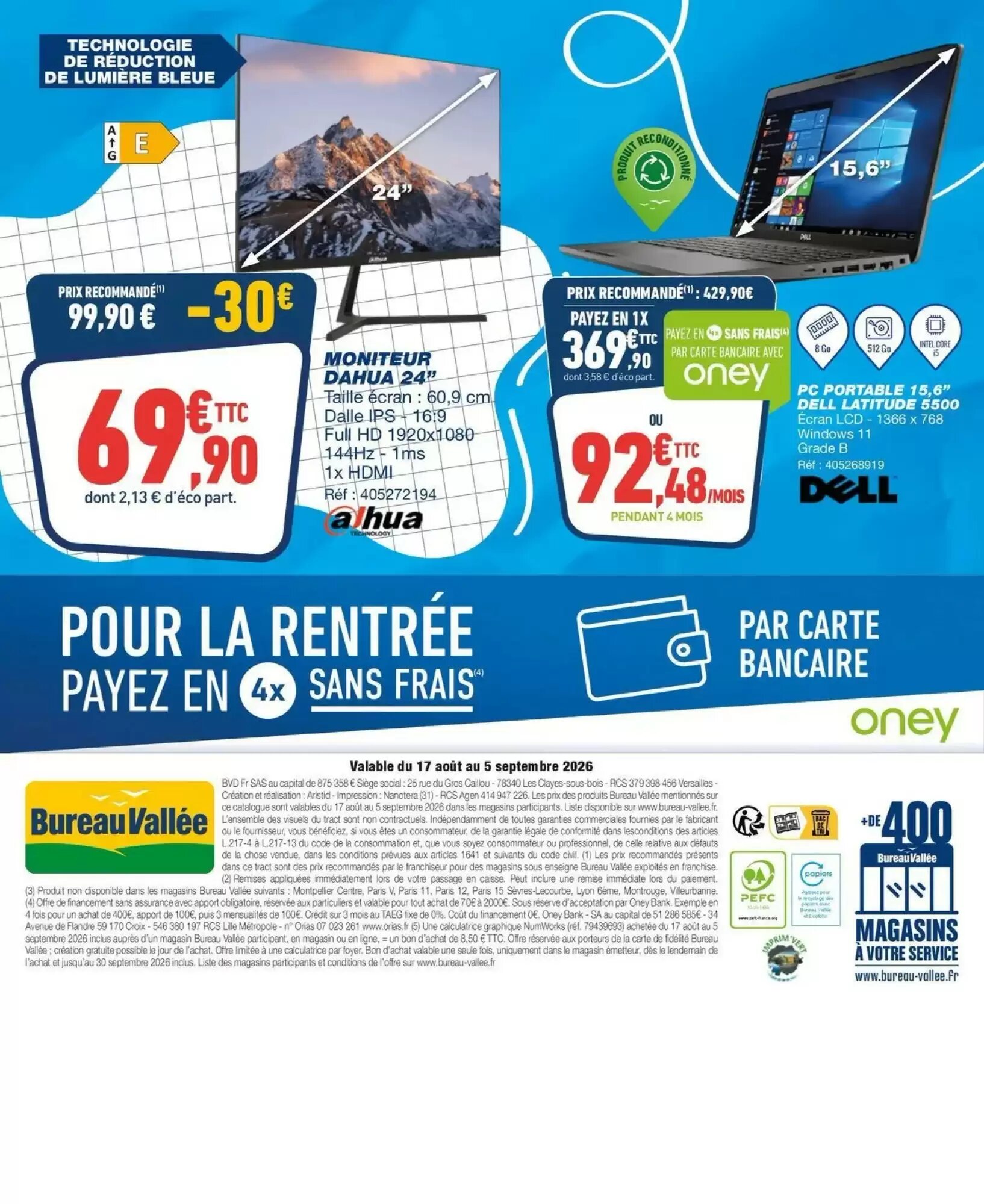 Prospectus promotionnel Bureau Vallée valable à partir du 16/08/2026 - Page 24.