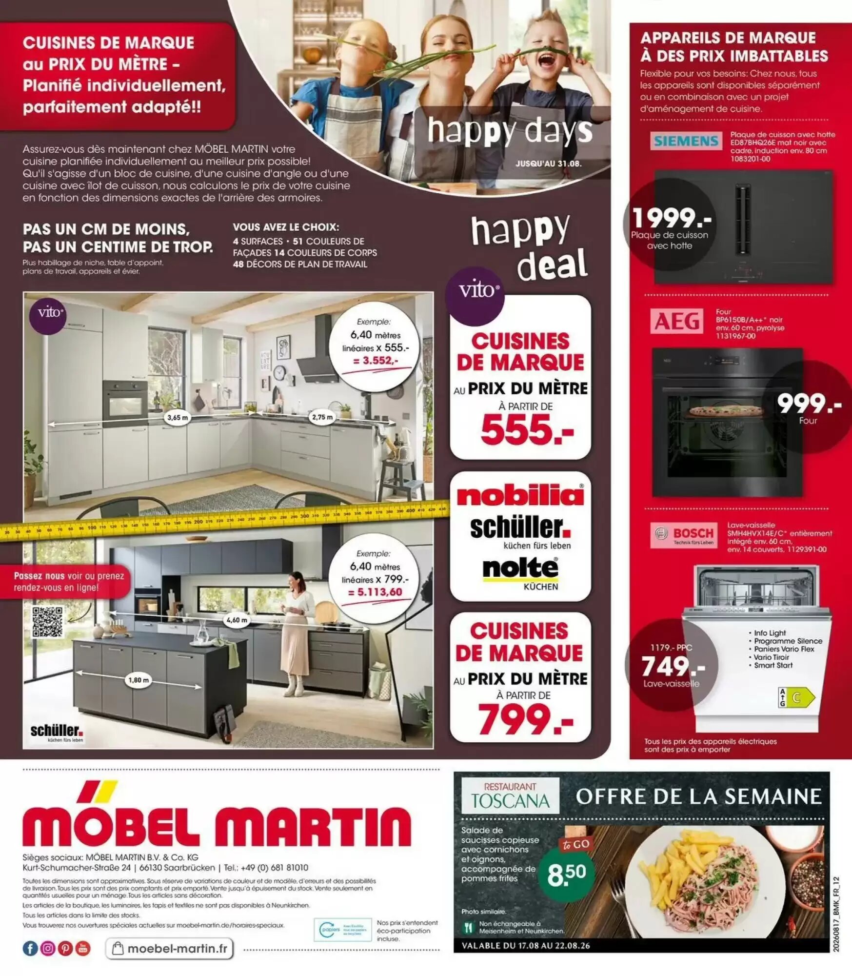Prospectus promotionnel Möbel Martin valable à partir du 16/08/2026 - Page 12.