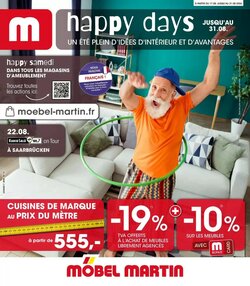Prospectus promotionnel Möbel Martin valable à partir du 16/08/2026
