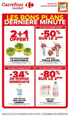 Prospectus promotionnel Carrefour Market valable à partir du 17/08/2026