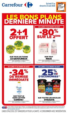 Prospectus promotionnel Carrefour valable à partir du 17/08/2026