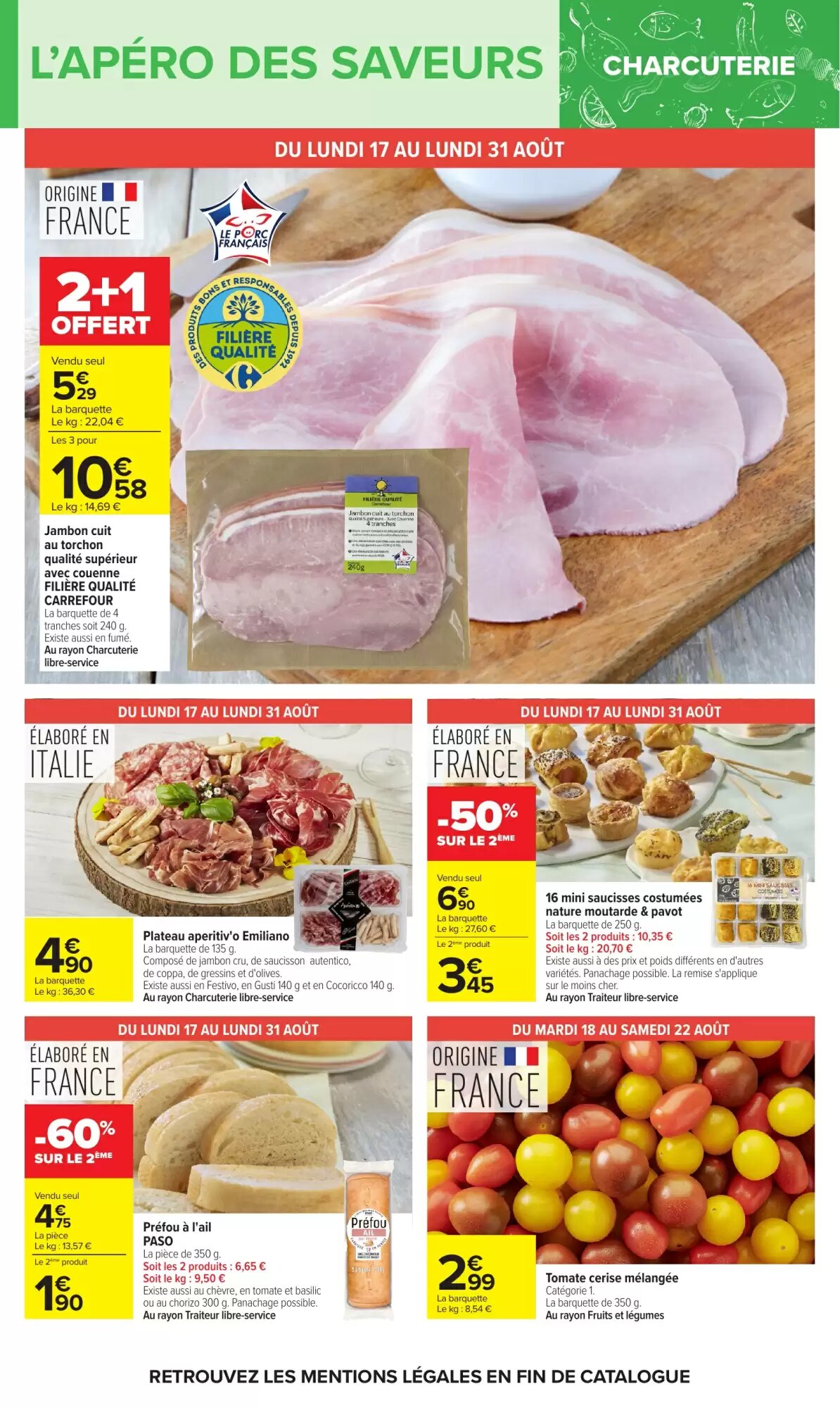 Prospectus promotionnel Carrefour valable à partir du 17/08/2026 - Page 18.
