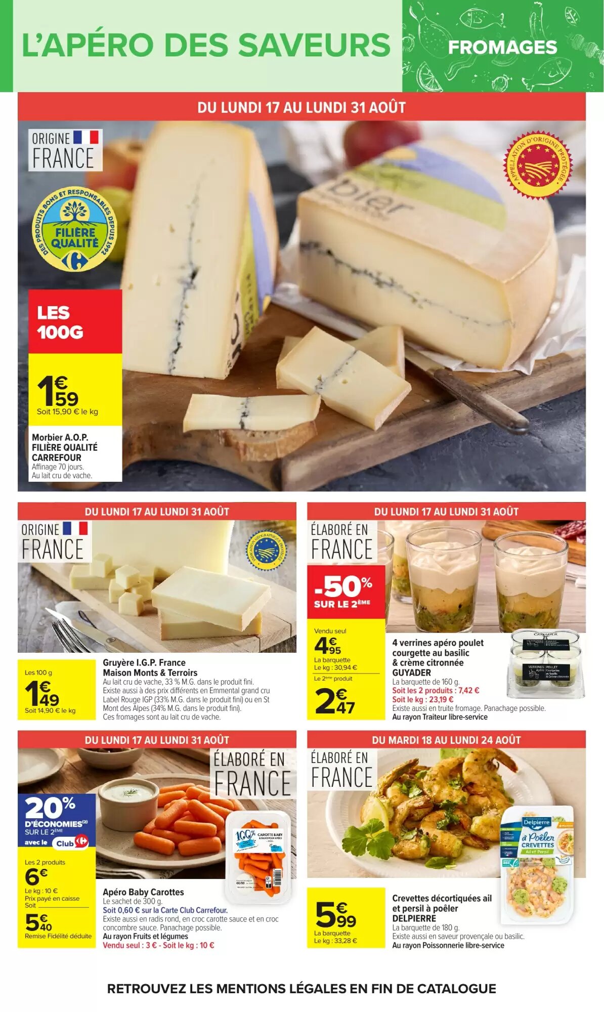 Prospectus promotionnel Carrefour valable à partir du 17/08/2026 - Page 19.