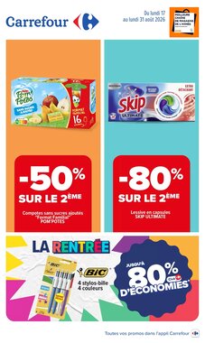Prospectus promotionnel Carrefour valable à partir du 17/08/2026