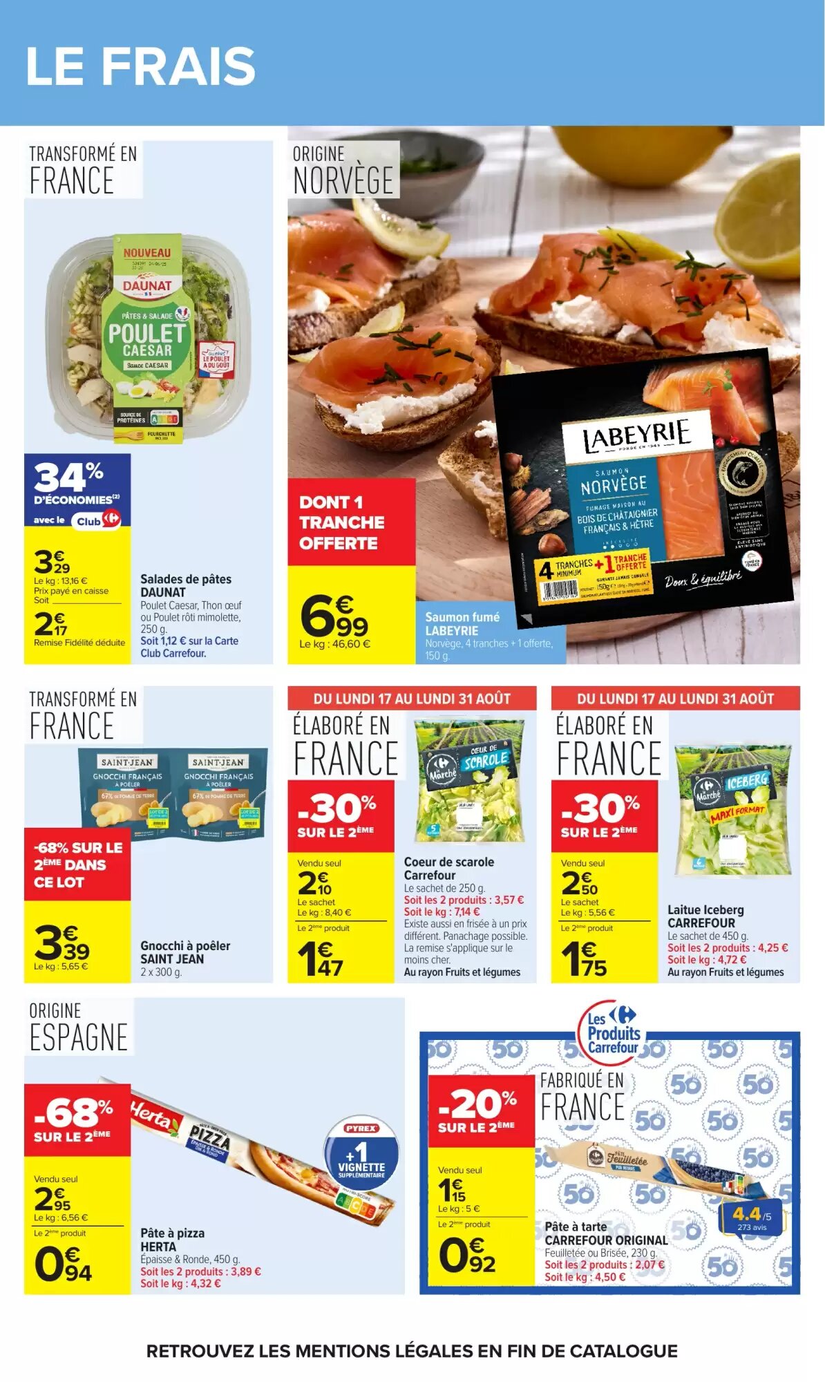 Prospectus promotionnel Carrefour valable à partir du 17/08/2026 - Page 28.