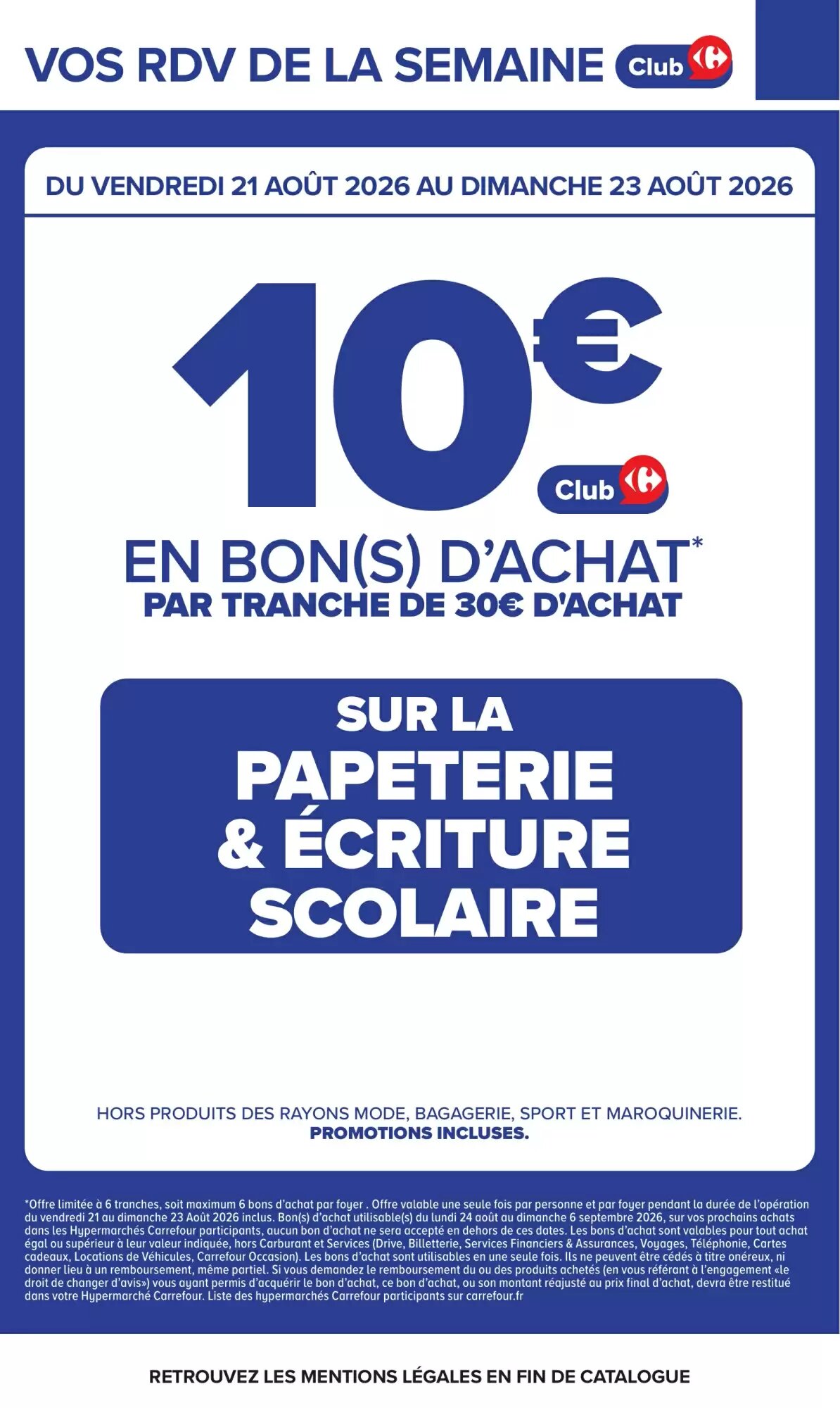 Prospectus promotionnel Carrefour valable à partir du 17/08/2026 - Page 4.
