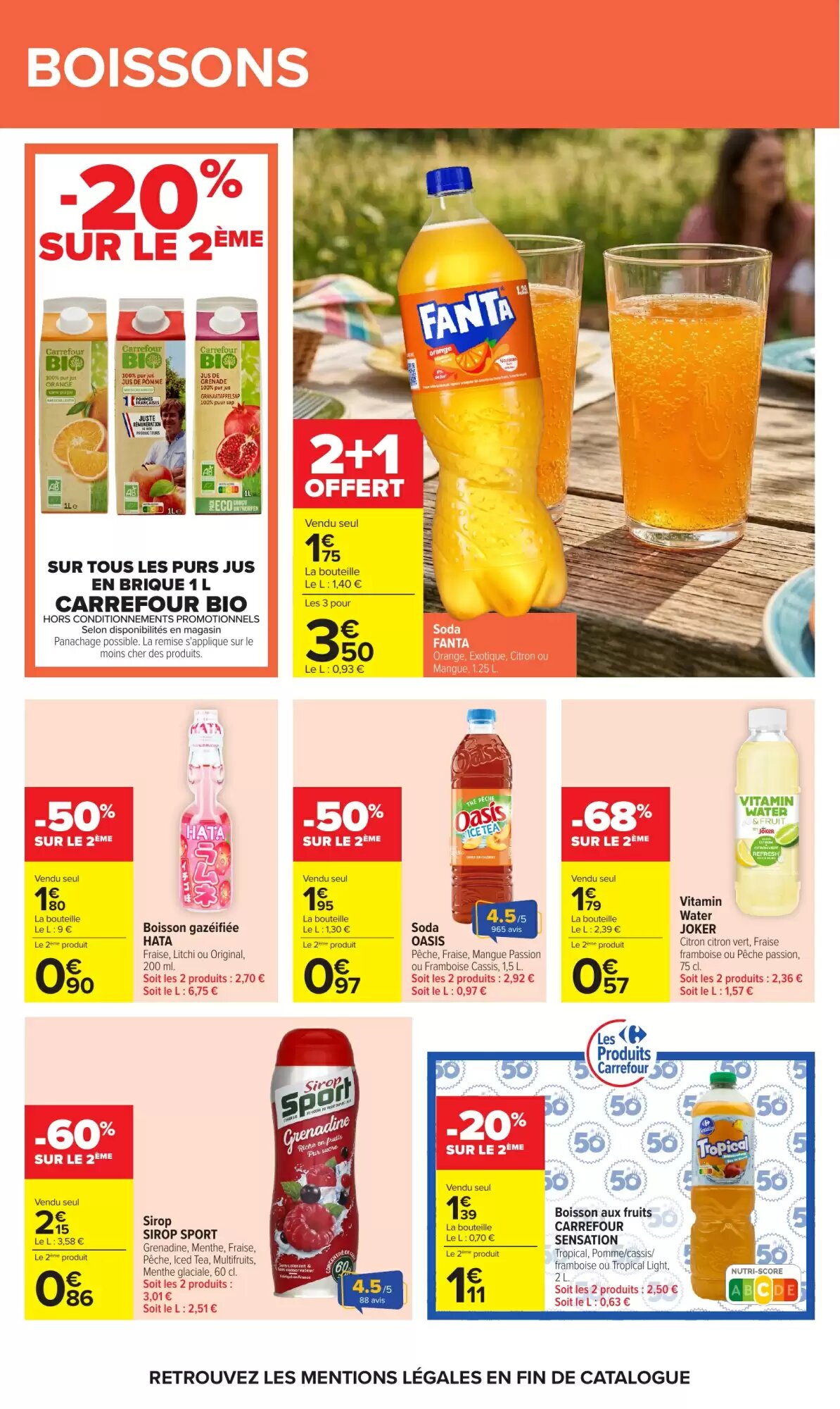 Prospectus promotionnel Carrefour valable à partir du 17/08/2026 - Page 40.