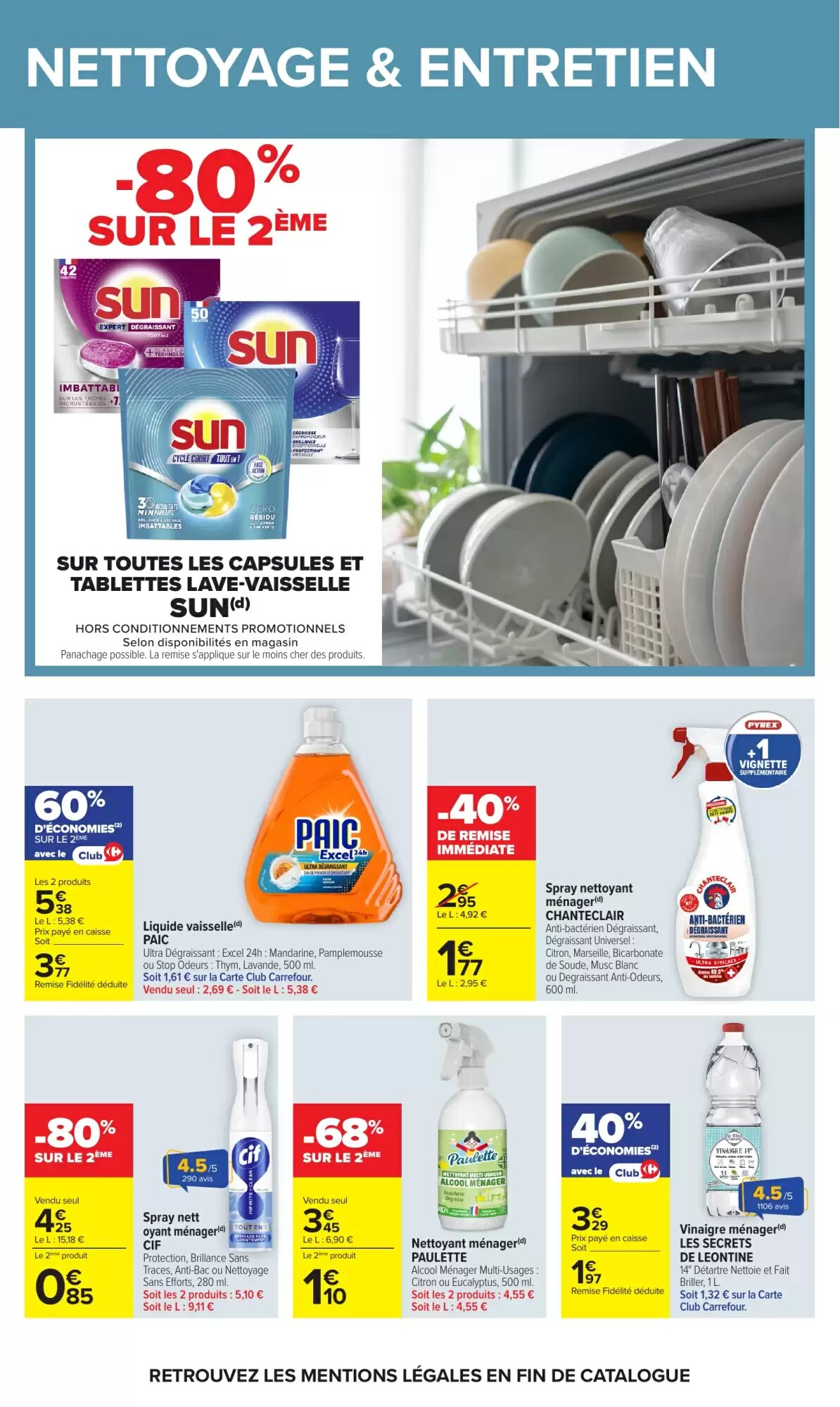 Prospectus promotionnel Carrefour valable à partir du 17/08/2026 - Page 42.