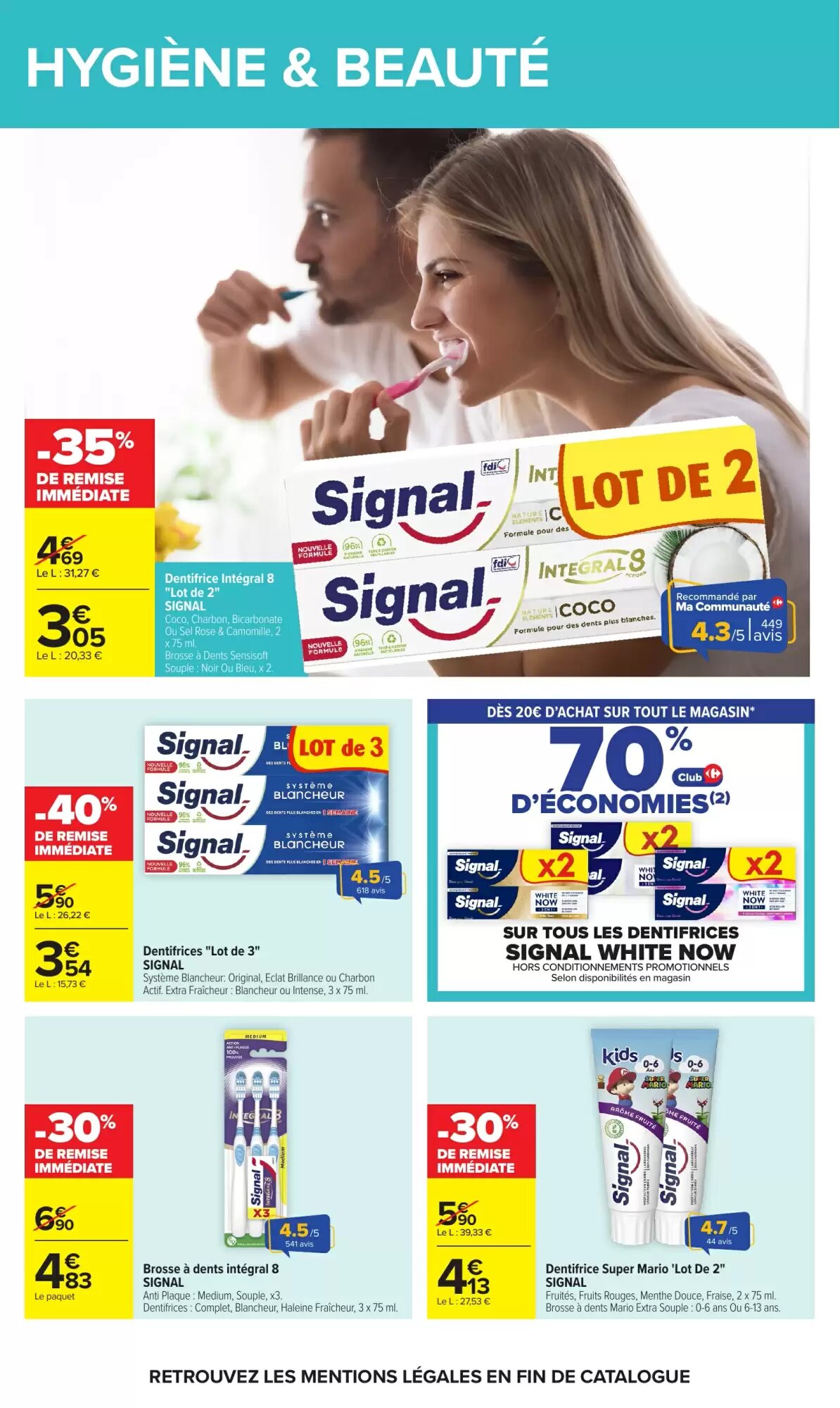 Prospectus promotionnel Carrefour valable à partir du 17/08/2026 - Page 44.