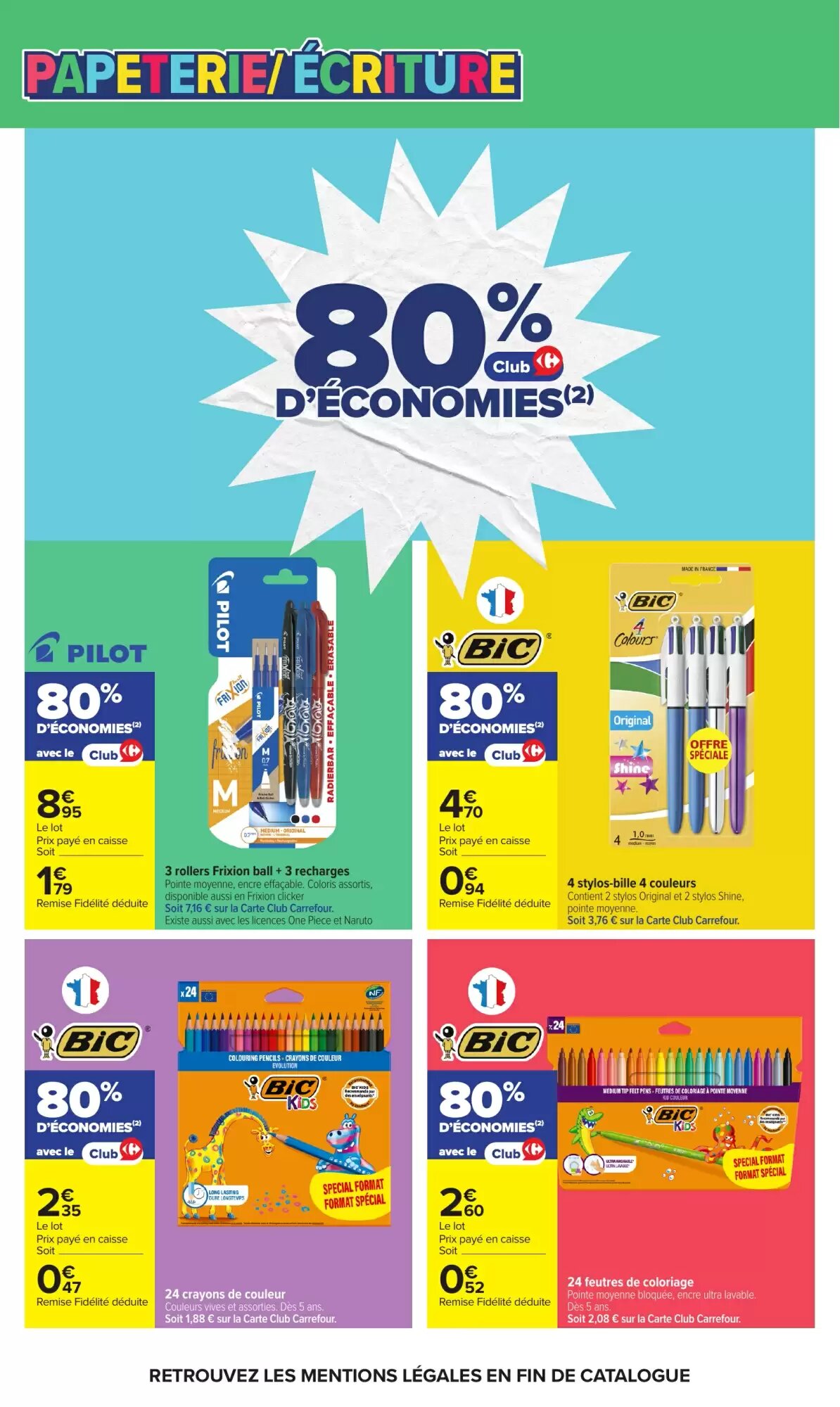 Prospectus promotionnel Carrefour valable à partir du 17/08/2026 - Page 6.
