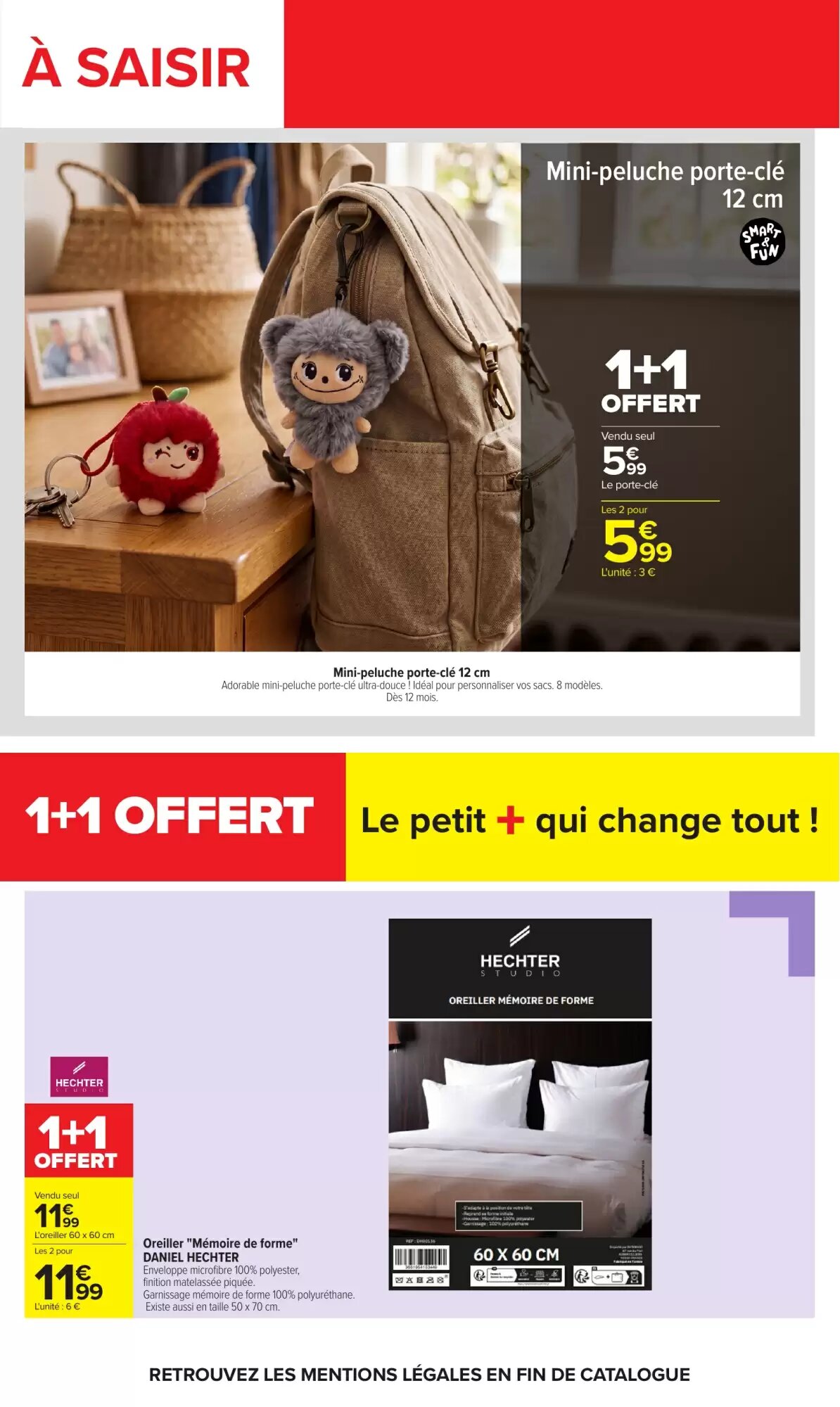 Prospectus promotionnel Carrefour valable à partir du 17/08/2026 - Page 61.