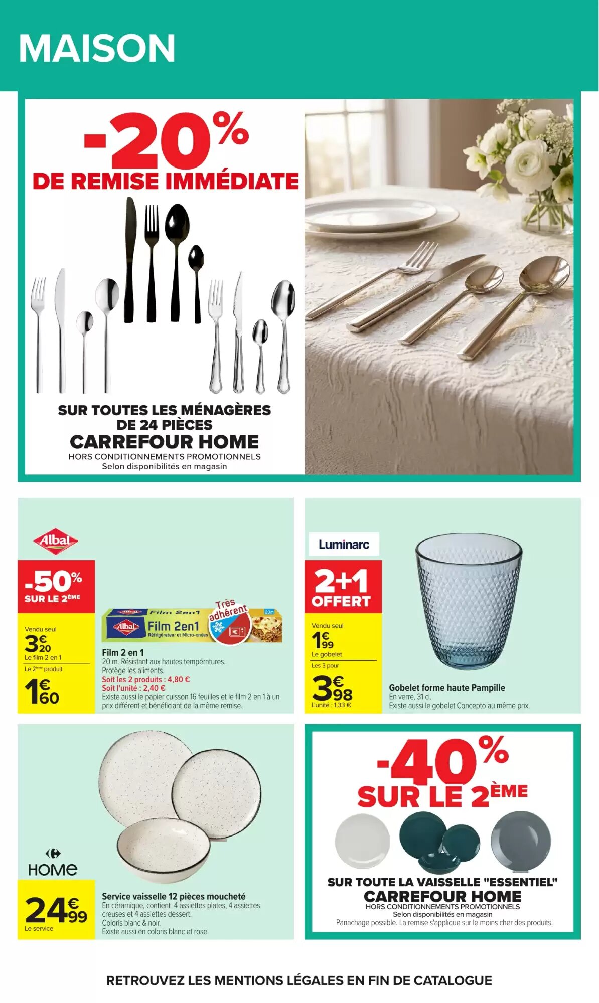 Prospectus promotionnel Carrefour valable à partir du 17/08/2026 - Page 68.