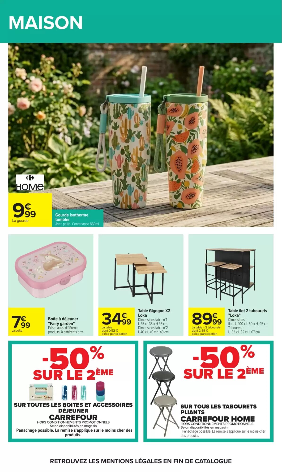 Prospectus promotionnel Carrefour valable à partir du 17/08/2026 - Page 69.