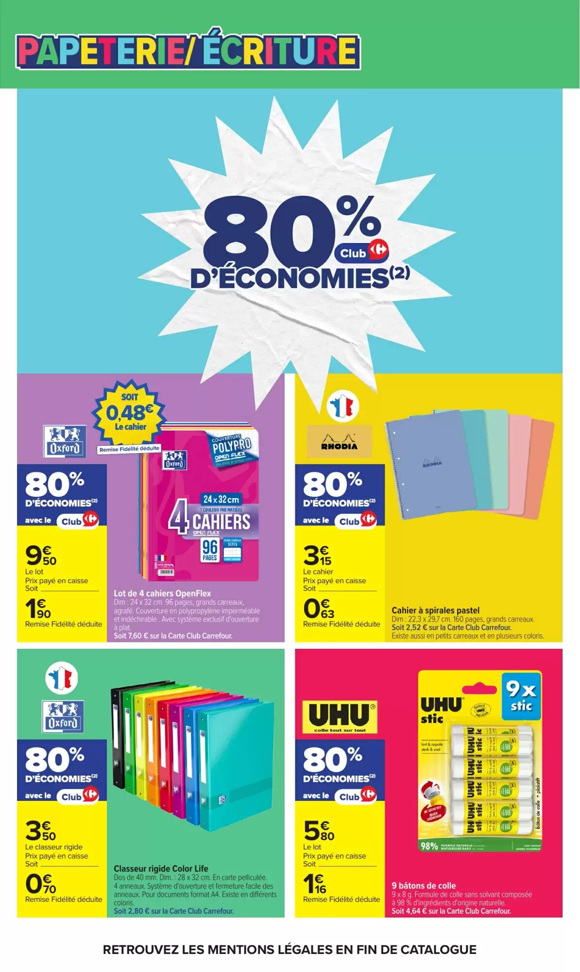 Prospectus promotionnel Carrefour valable à partir du 17/08/2026 - Page 7.