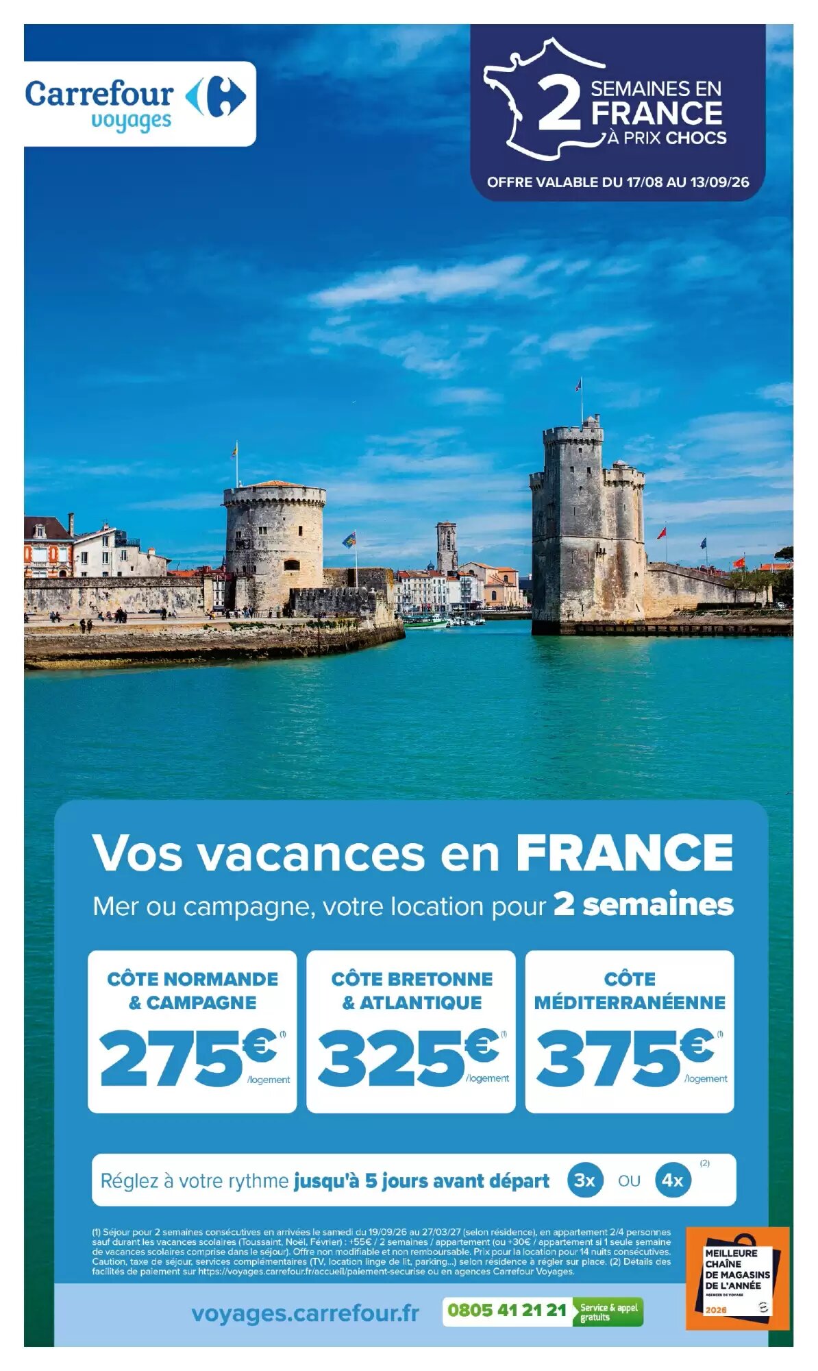 Prospectus promotionnel Carrefour valable à partir du 17/08/2026 - Page 83.