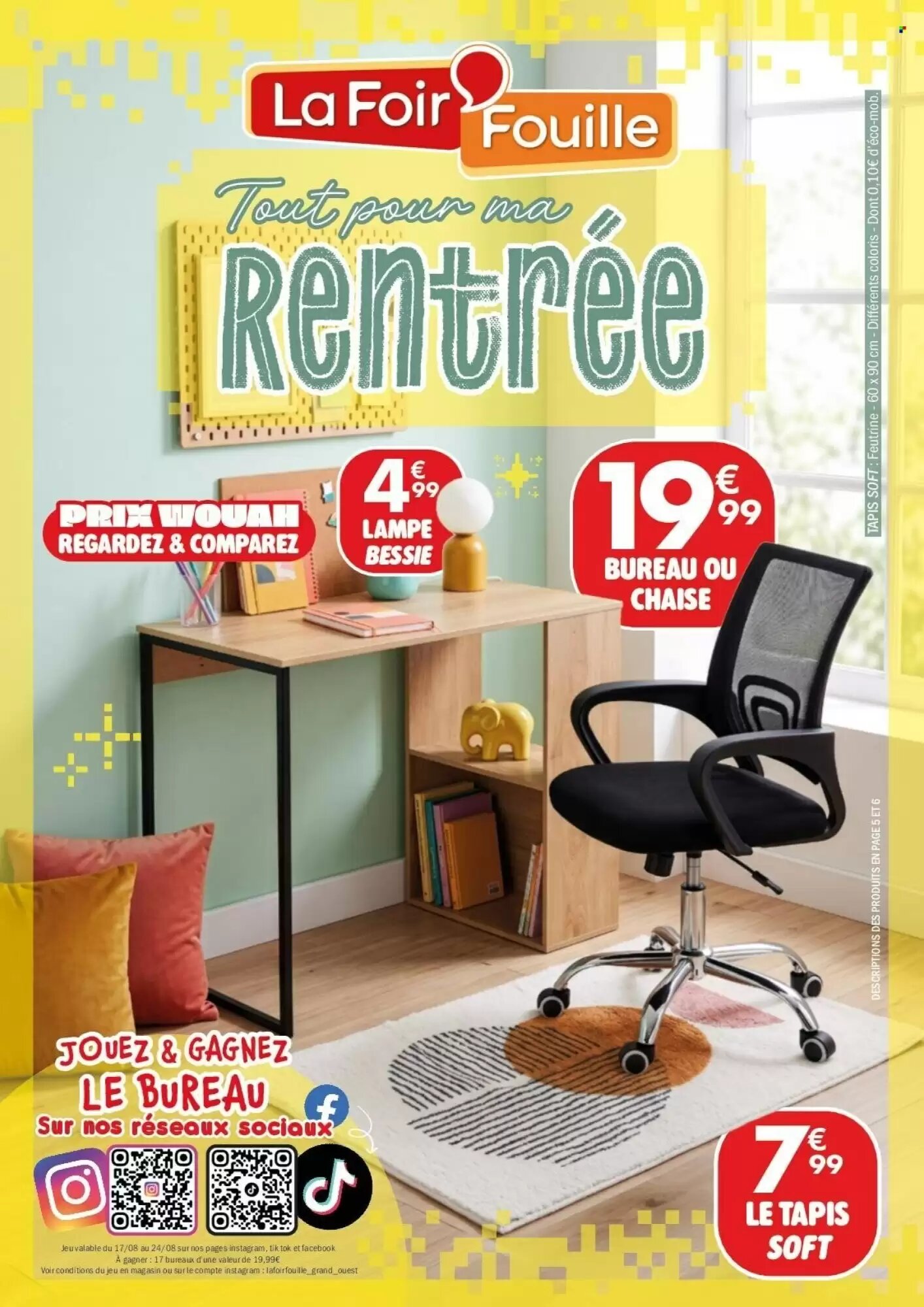 Prospectus promotionnel La Foir'Fouille valable à partir du 17/08/2026 - Page 1.