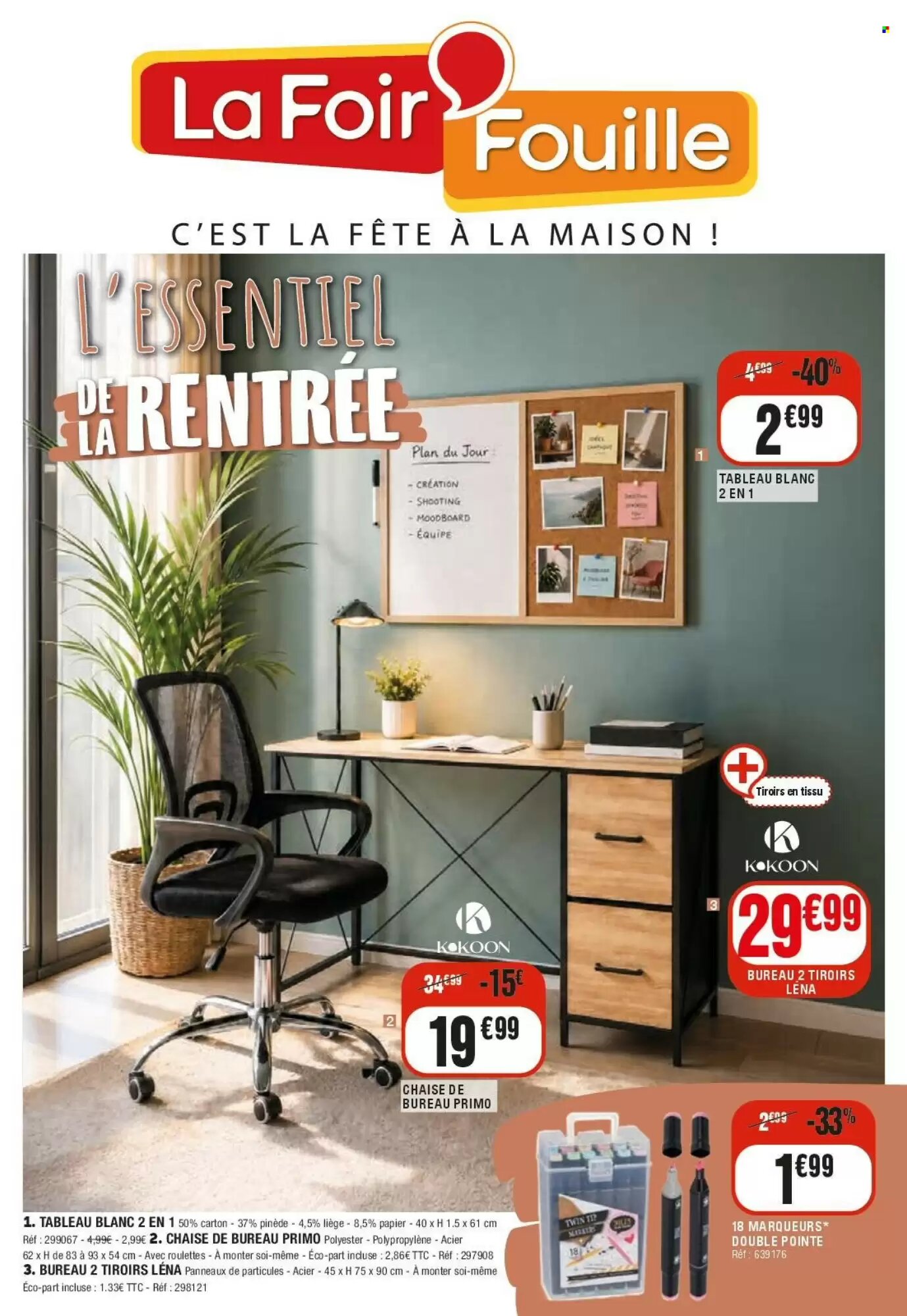 Prospectus promotionnel La Foir'Fouille valable à partir du 17/08/2026 - Page 1.
