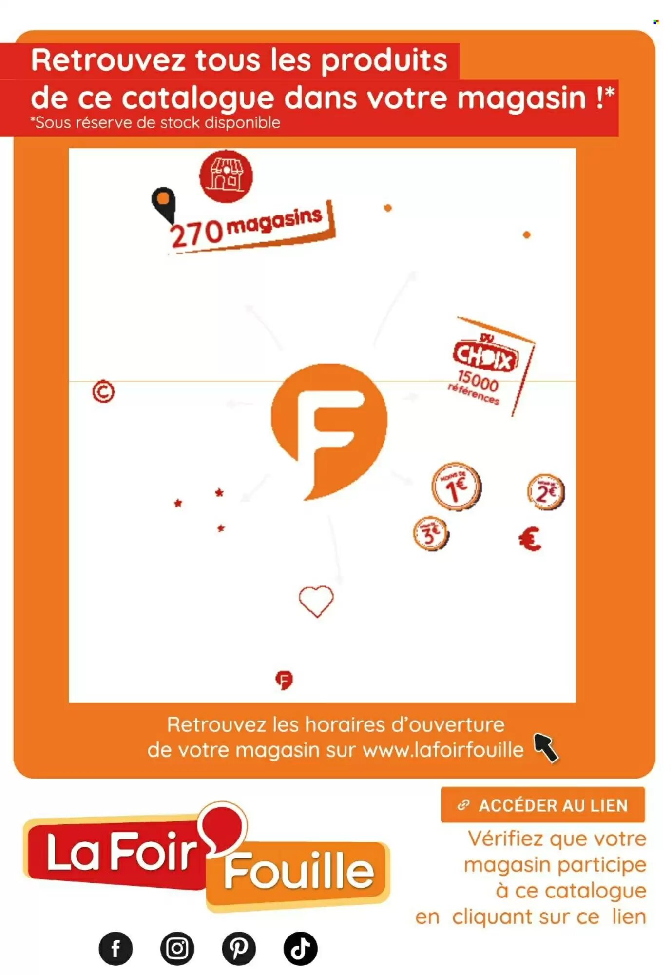 Prospectus promotionnel La Foir'Fouille valable à partir du 17/08/2026 - Page 11.