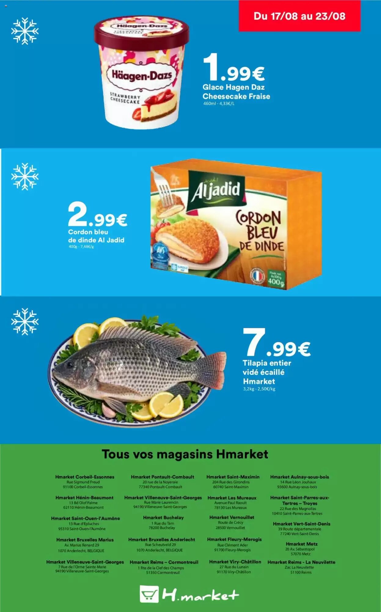 Prospectus promotionnel Hmarket valable à partir du 17/08/2026 - Page 6.