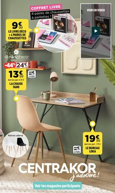 Prospectus promotionnel Centrakor valable à partir du 17/08/2026
