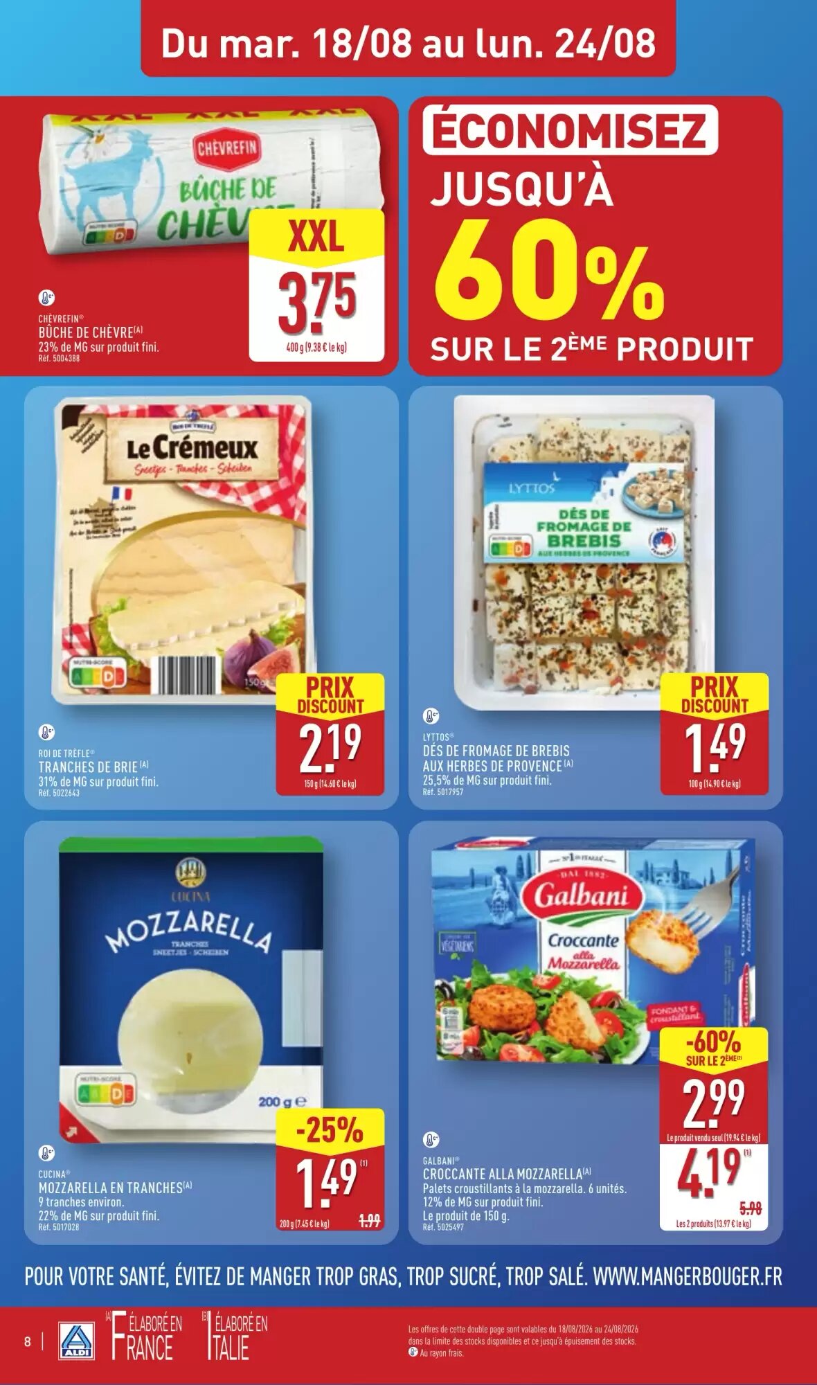 Prospectus promotionnel ALDI valable à partir du 18/08/2026 - Page 10.