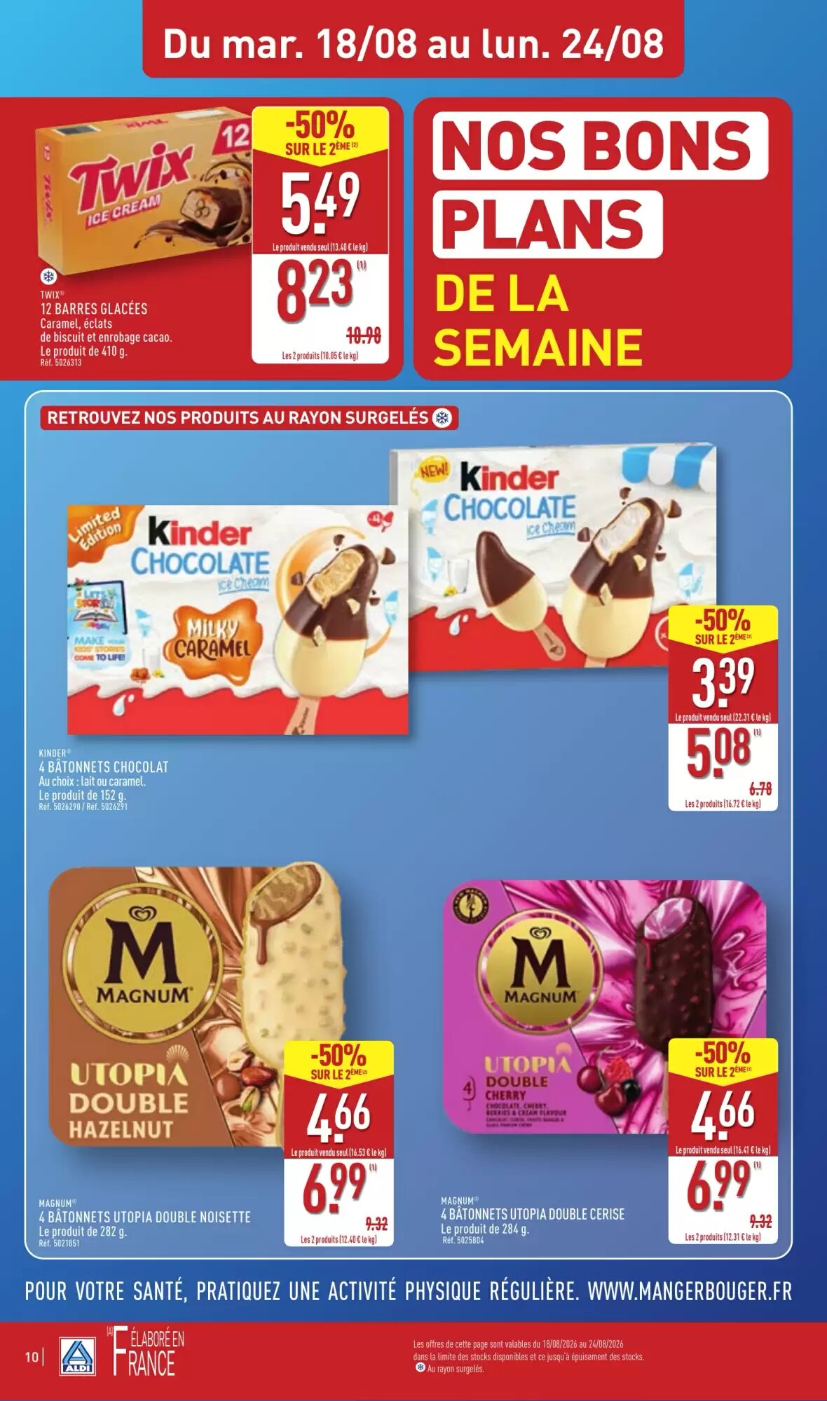 Prospectus promotionnel ALDI valable à partir du 18/08/2026 - Page 12.