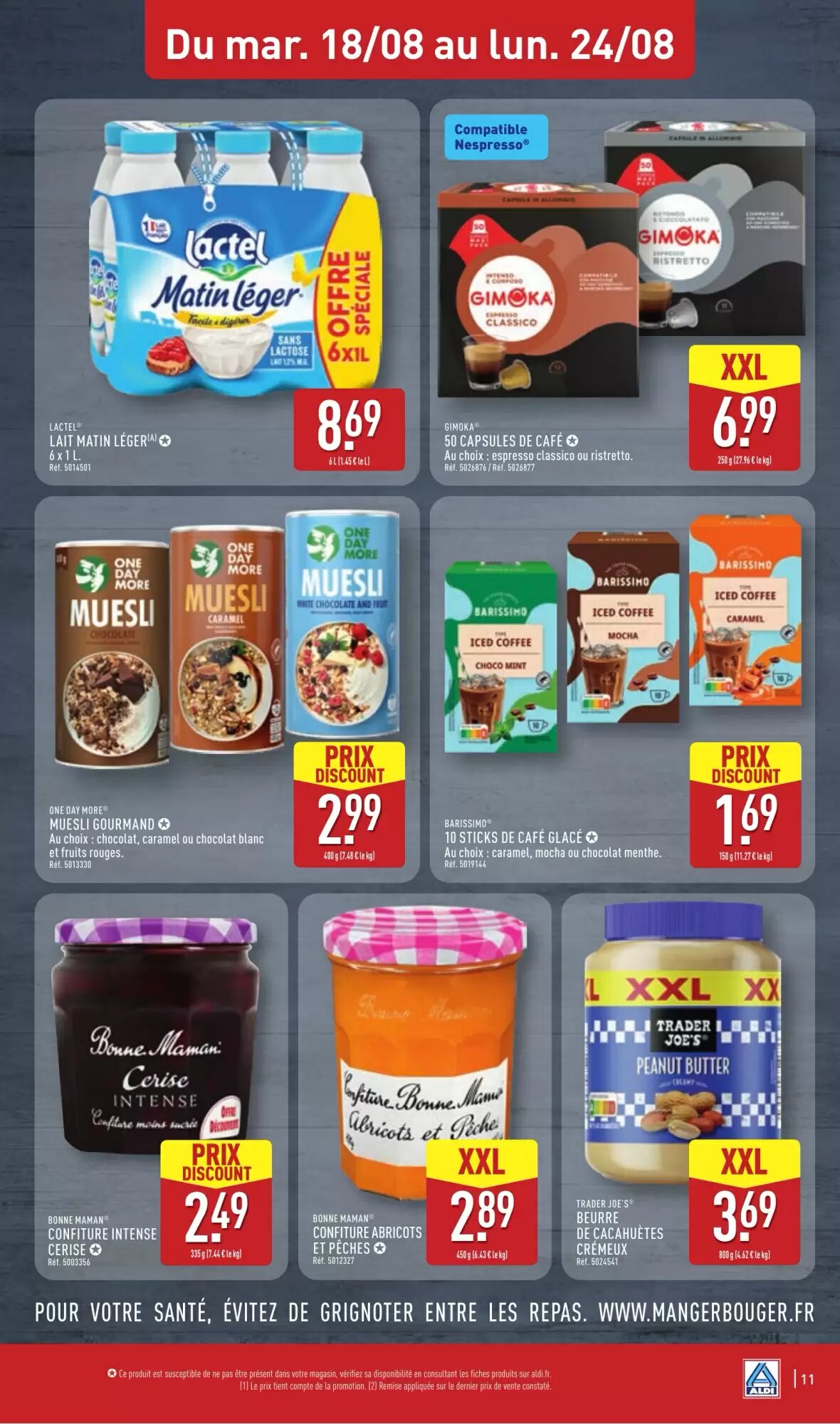 Prospectus promotionnel ALDI valable à partir du 18/08/2026 - Page 13.