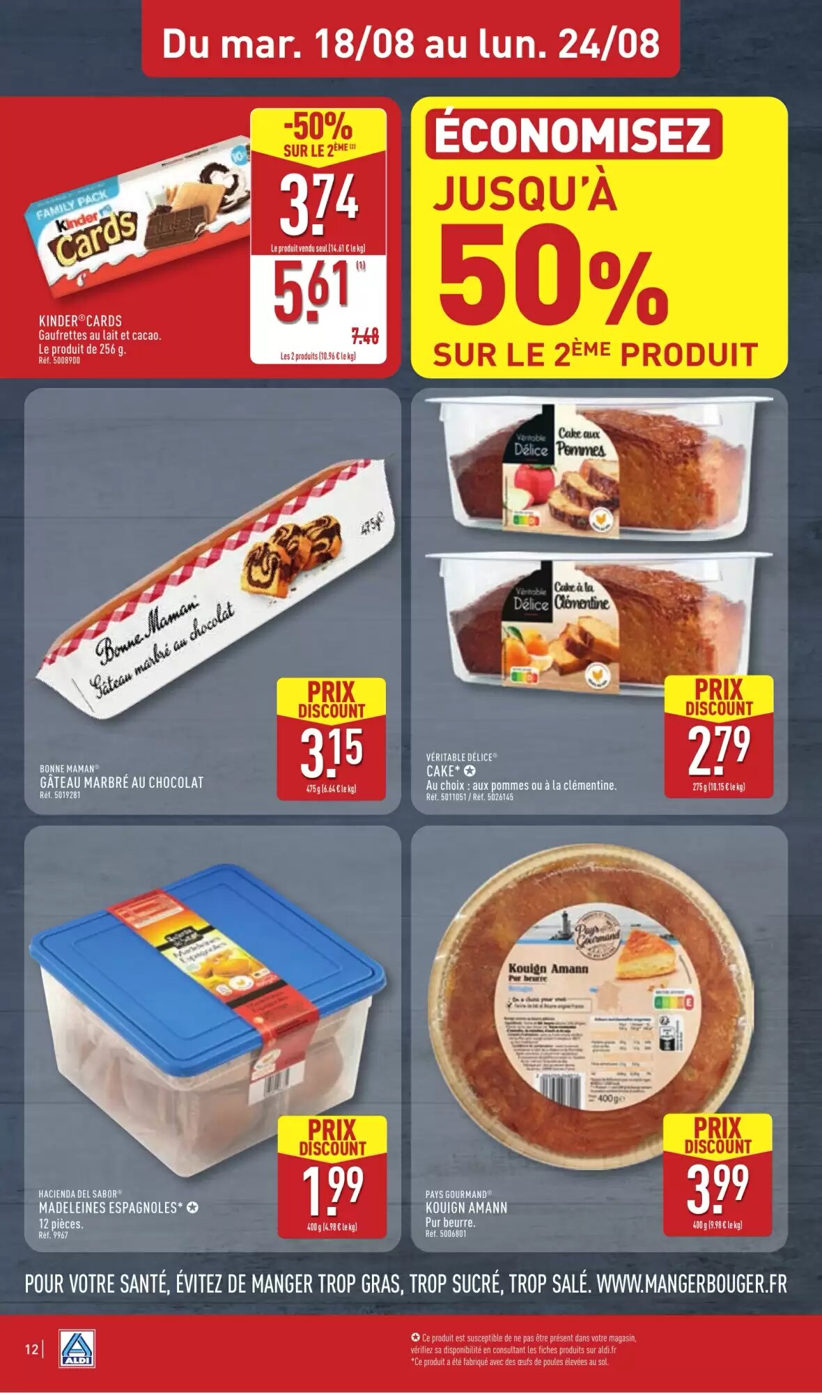 Prospectus promotionnel ALDI valable à partir du 18/08/2026 - Page 14.