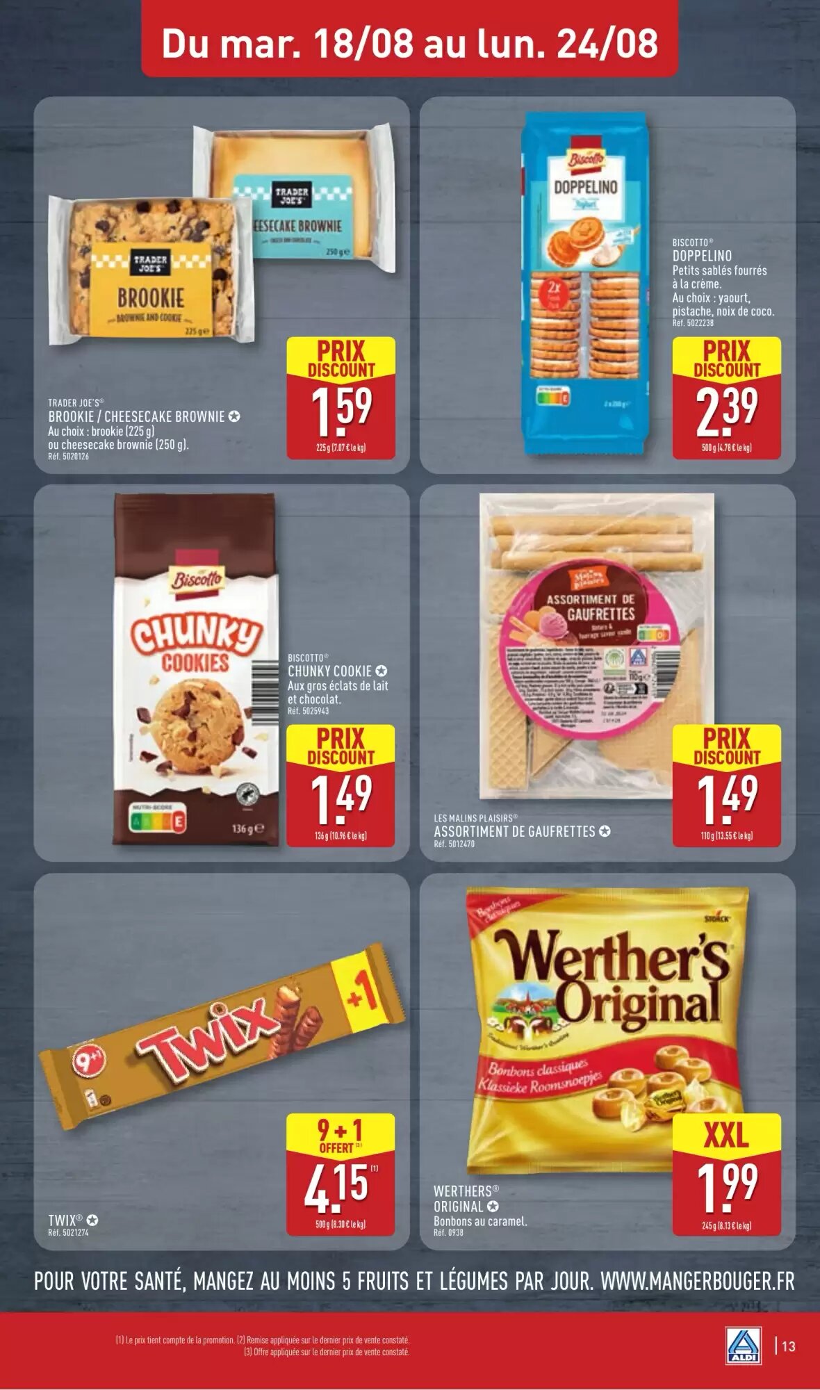 Prospectus promotionnel ALDI valable à partir du 18/08/2026 - Page 15.