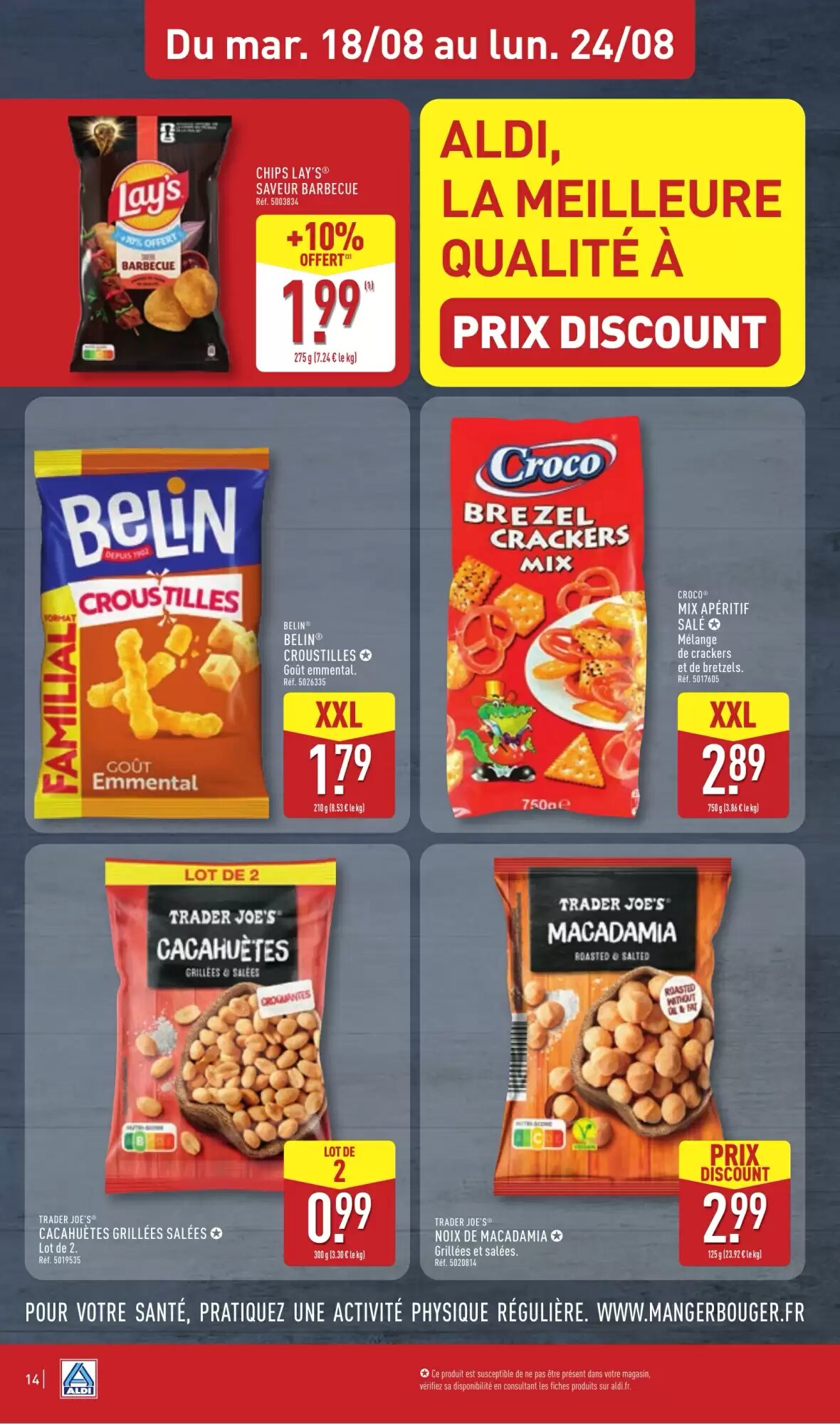 Prospectus promotionnel ALDI valable à partir du 18/08/2026 - Page 16.