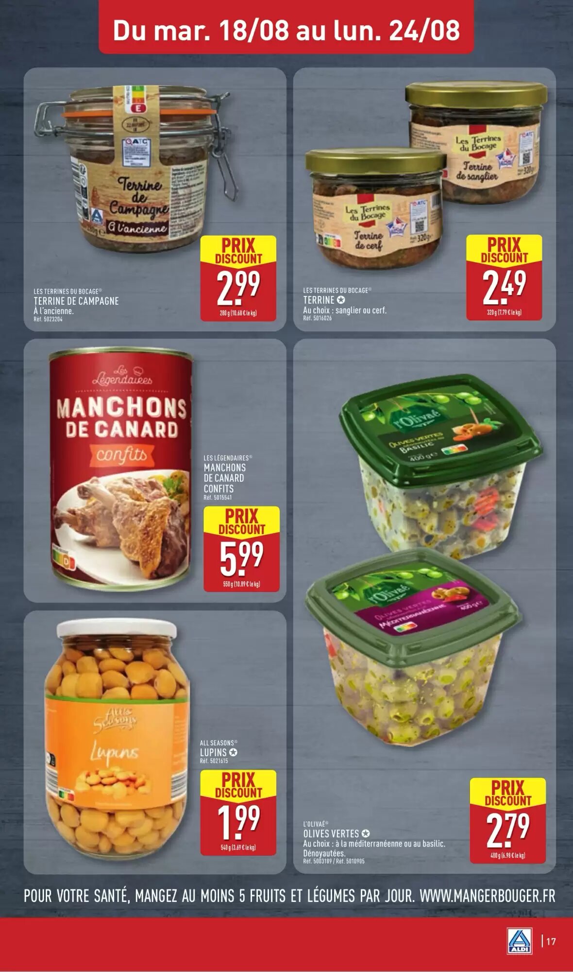 Prospectus promotionnel ALDI valable à partir du 18/08/2026 - Page 19.